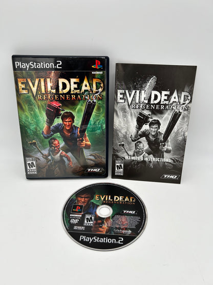 PiXEL-RETRO.COM : SONY PLAYSTATION 2 (PS2) COMPLET CIB BOX MANUAL GAME NTSC EVIL DEAD REGENERATION