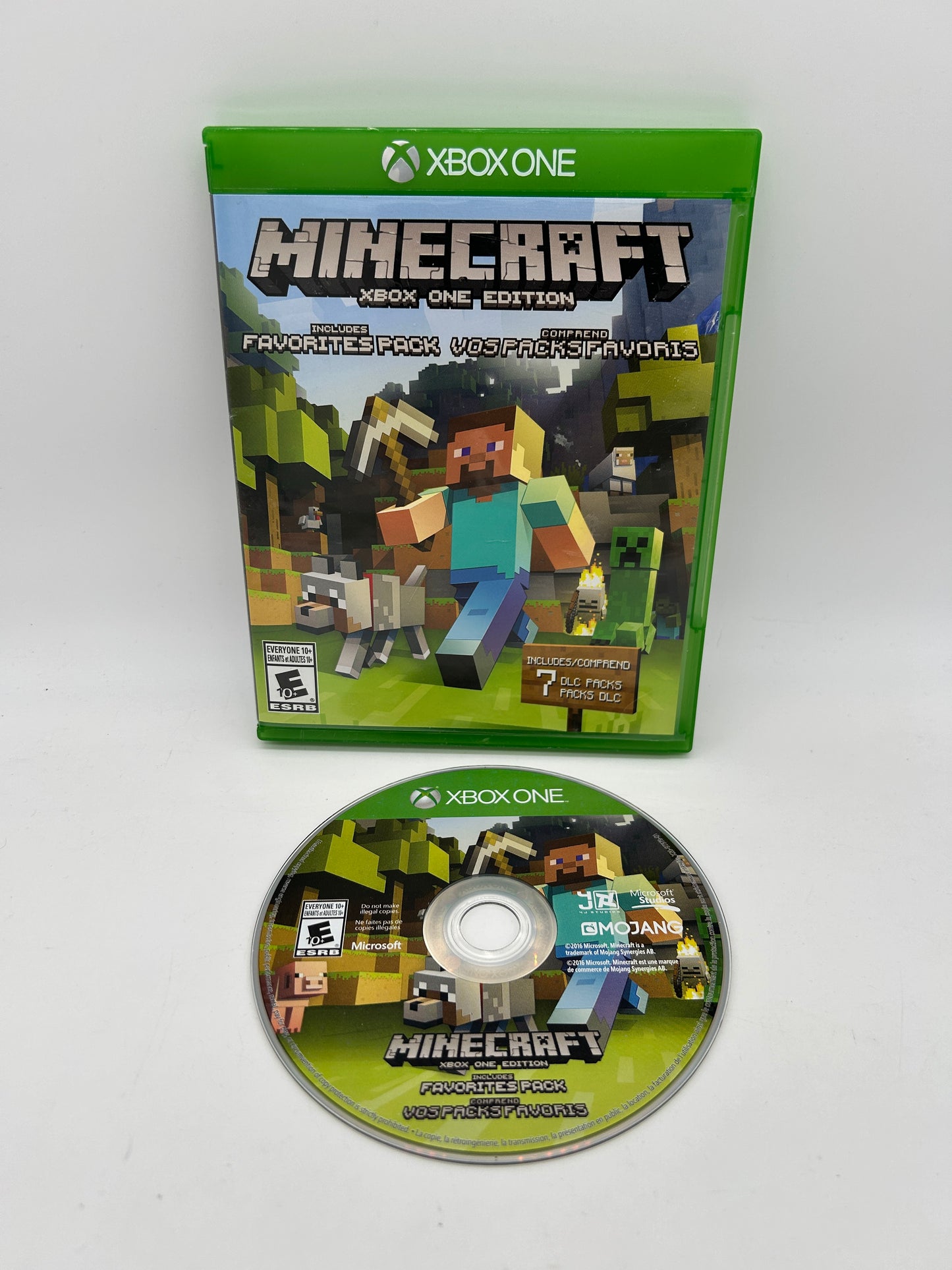 PiXEL-RETRO.COM : MICROSOFT XBOX ONE COMPLETE CIB BOX MANUAL GAME NTSC MINECRAFT EDITION