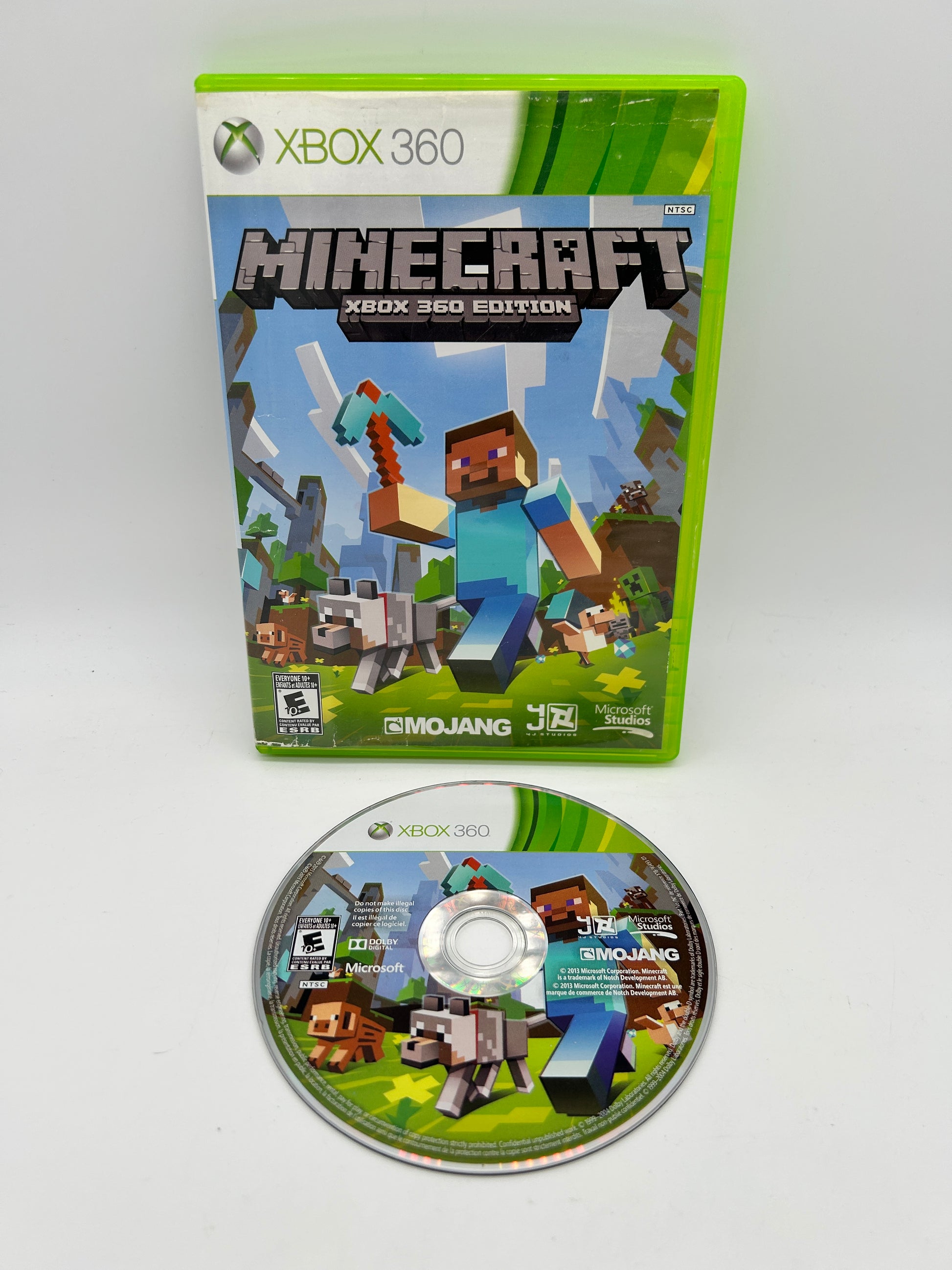 PiXEL-RETRO.COM : MICROSOFT XBOX 360 COMPLETE CIB BOX MANUAL GAME NTSC MINECRAFT