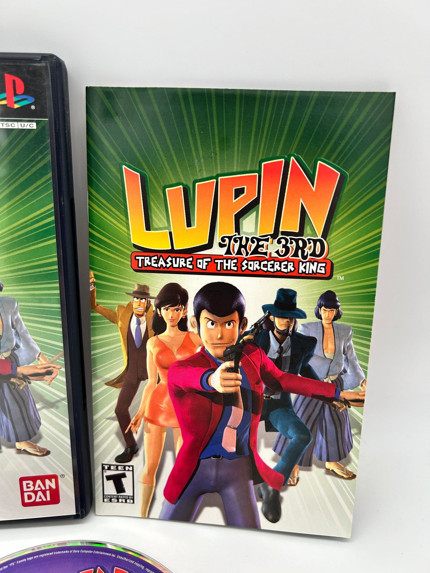 SONY PLAYSTATiON 2 [PS2] | LUPiN THE 3RD TREASURE OF THE SORCERER KiNG