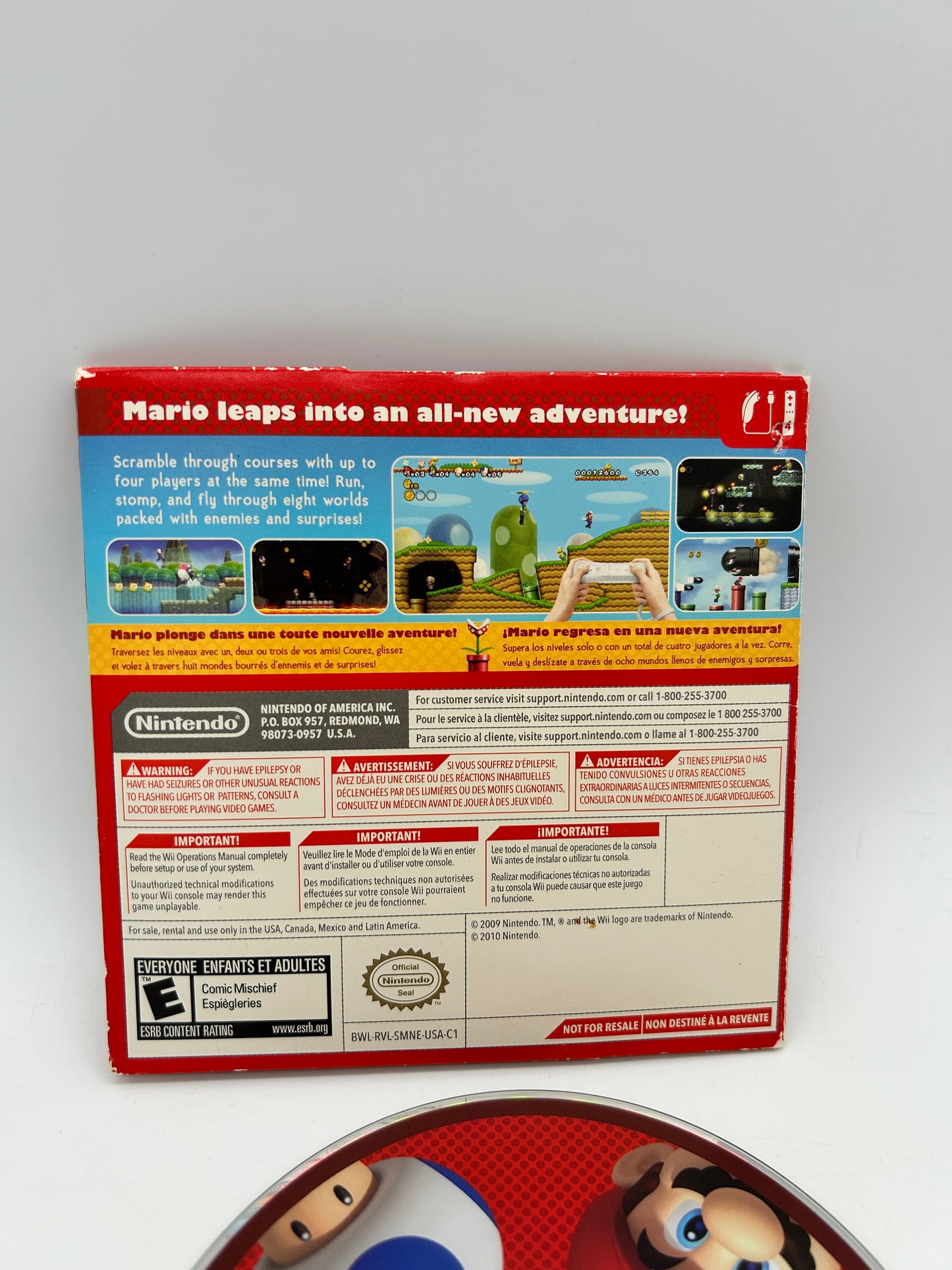 NiNTENDO Wii | NEW SUPER MARiO BROS Wii