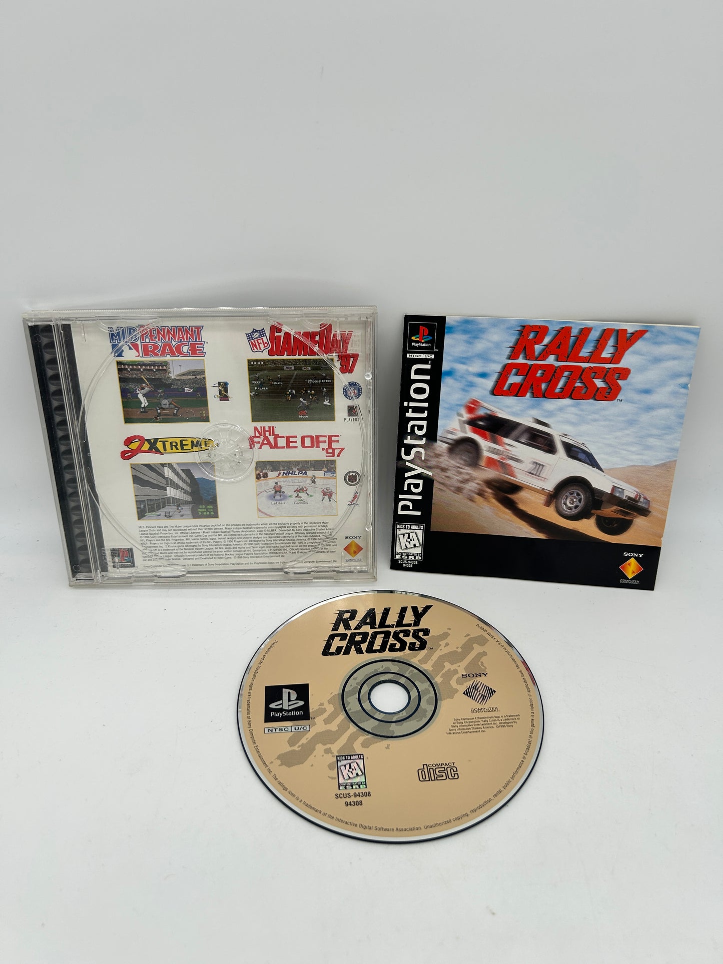 SONY PLAYSTATiON [PS1] | RALLY CROSS