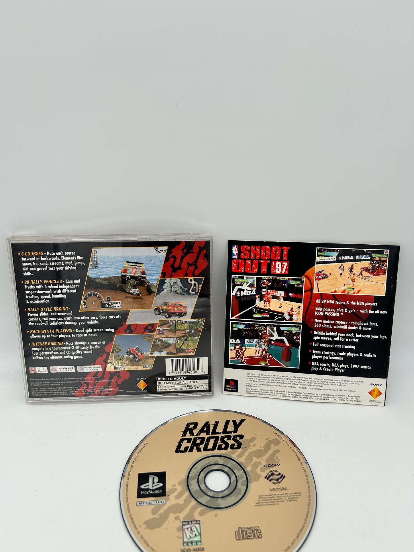 SONY PLAYSTATiON [PS1] | RALLY CROSS