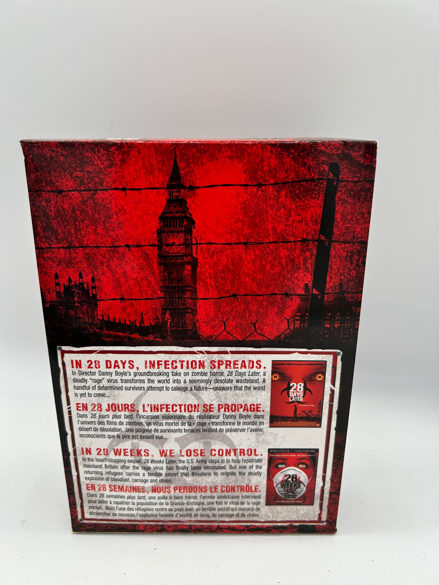 FiLM DVD | 28 JOURS SEMAiNES PLUS TARD [DAYS WEEKS LATER] | 2-MOViE BOX SET