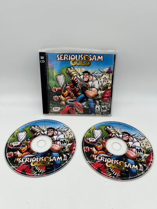 PiXEL-RETRO.COM : COMPUTER (PC) COMPLETE CIB BOX MANUAL GAME NTSC SERIOUS SAM GOLD