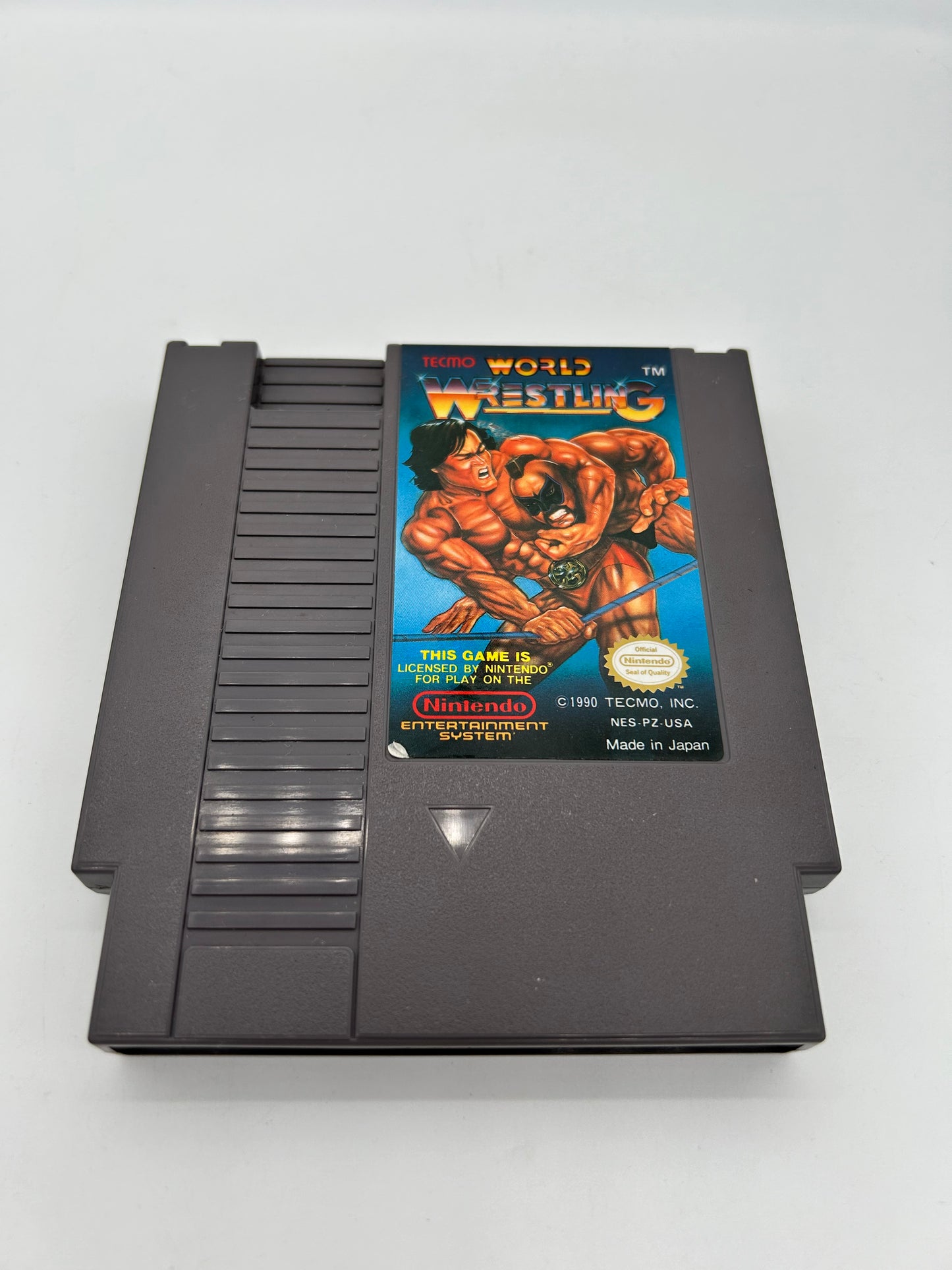 PiXEL-RETRO.COM : ORIGINAL NINTENDO NES COMPLET CIB BOX MANUAL GAME NTSC TECMO WORLD WRESTLING