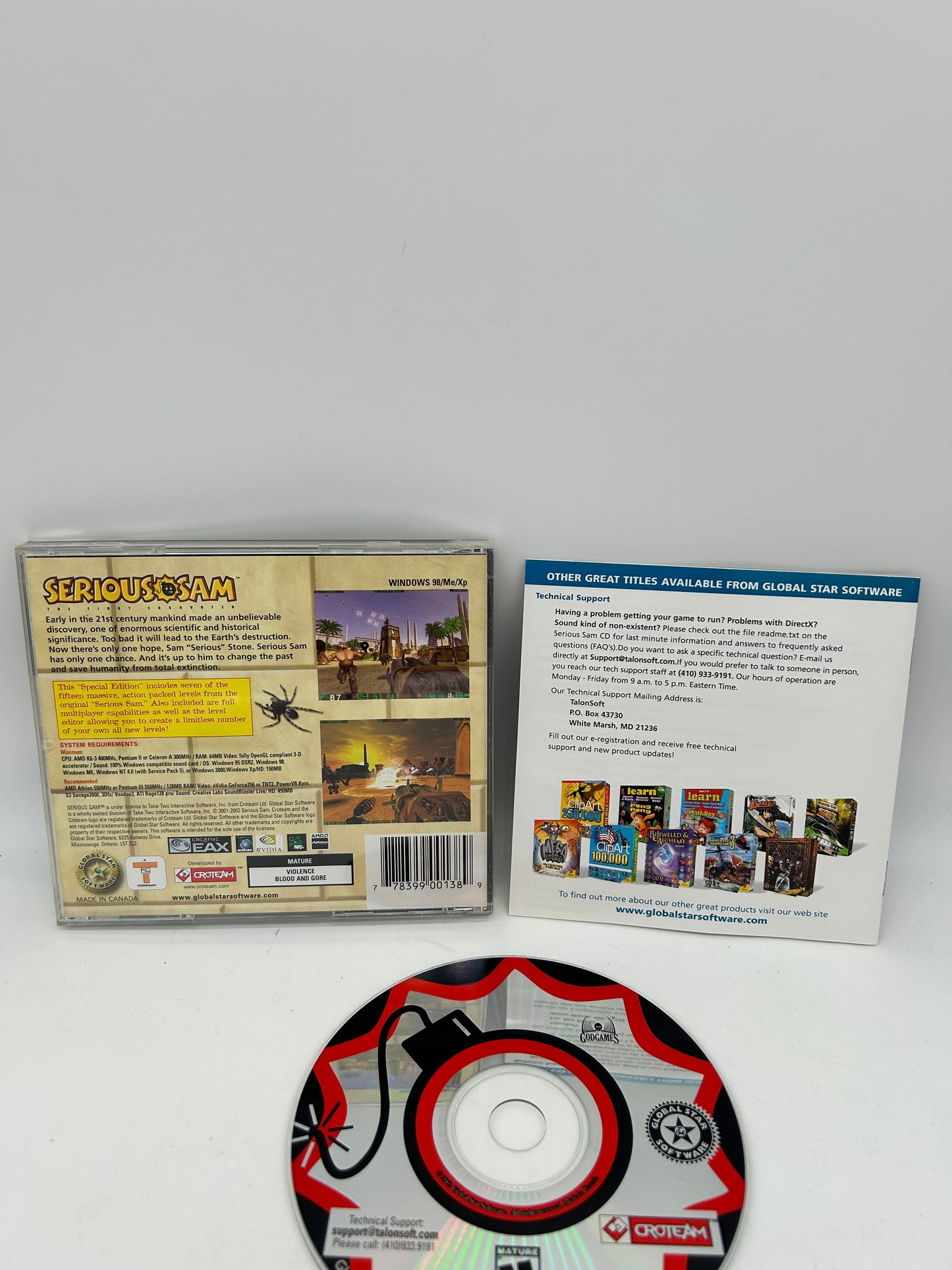 PC ORDiNATEUR | SERiOUS SAM THE FiRST ENCOUNTER