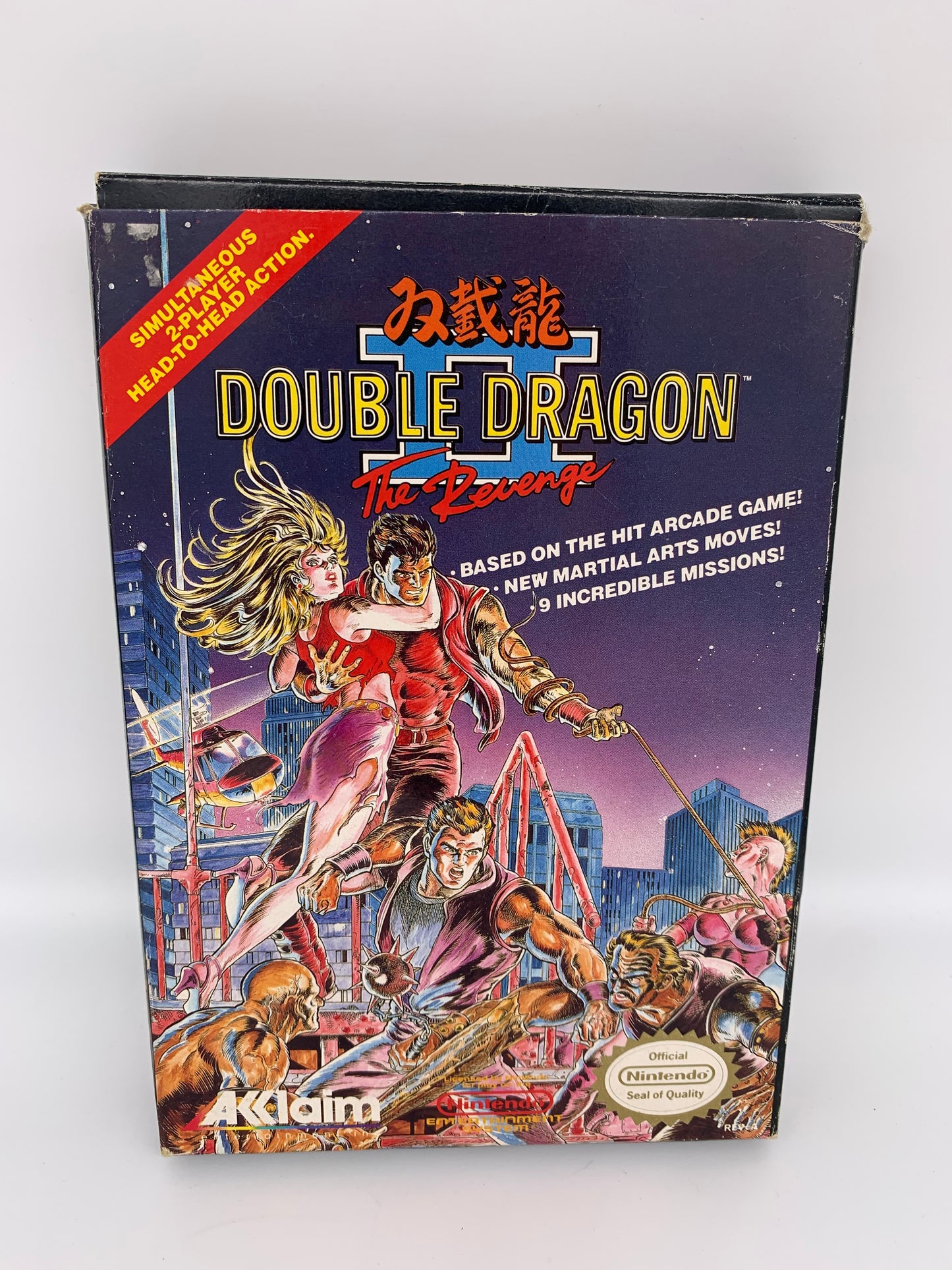 NiNTENDO [NES] ORiGiNAL | DOUBLE DRAGON II THE REVENGE