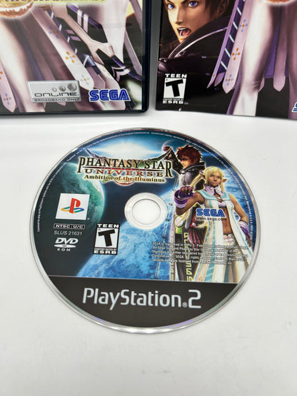 SONY PLAYSTATiON 2 [PS2] | PHANTASY STAR UNiVERSE AMBiTiON OF THE iLLUMiNUS