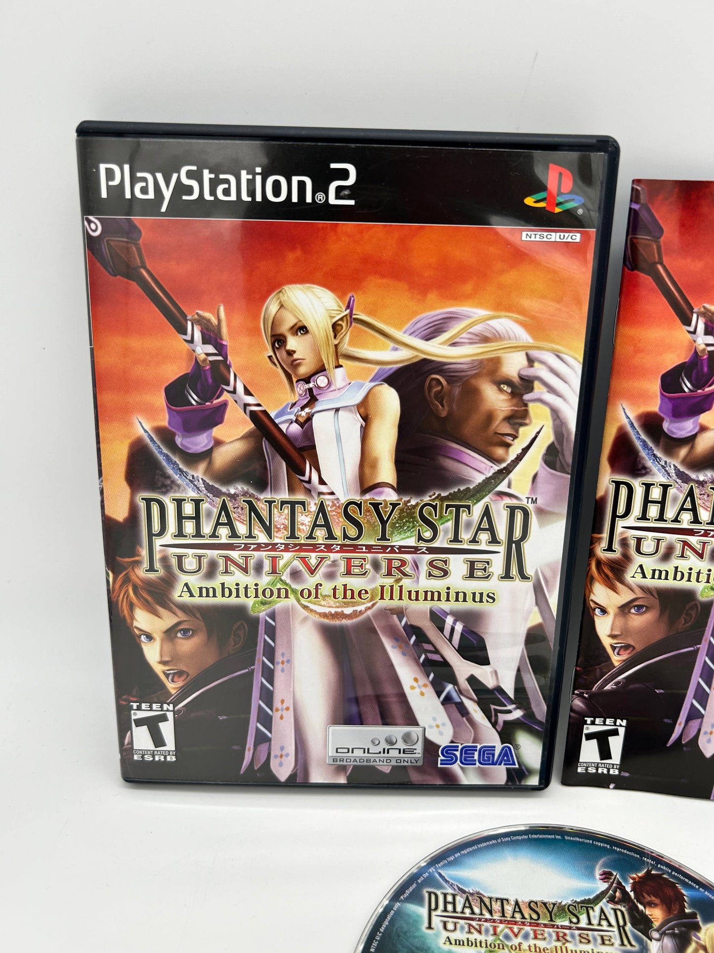 SONY PLAYSTATiON 2 [PS2] | PHANTASY STAR UNiVERSE AMBiTiON OF THE iLLUMiNUS