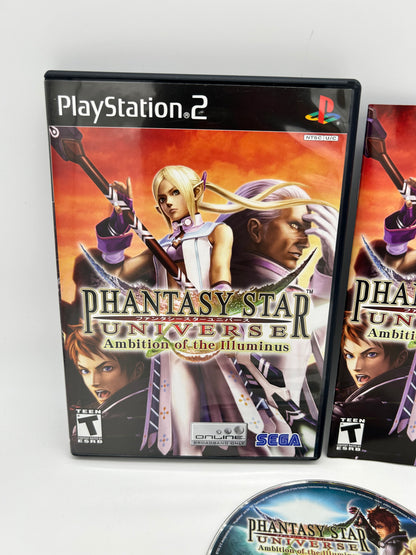 SONY PLAYSTATiON 2 [PS2] | PHANTASY STAR UNIVERSE AMBiTiON OF THE iLLUMiNUS