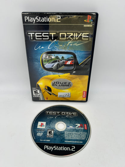 PiXEL-RETRO.COM : SONY PLAYSTATION 2 (PS2) COMPLET CIB BOX MANUAL GAME NTSC TEST DRIVE UNLIMITED