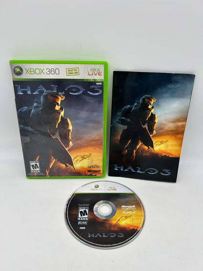 PiXEL-RETRO.COM : MICROSOFT XBOX 360 COMPLETE CIB BOX MANUAL GAME NTSC HALO 3