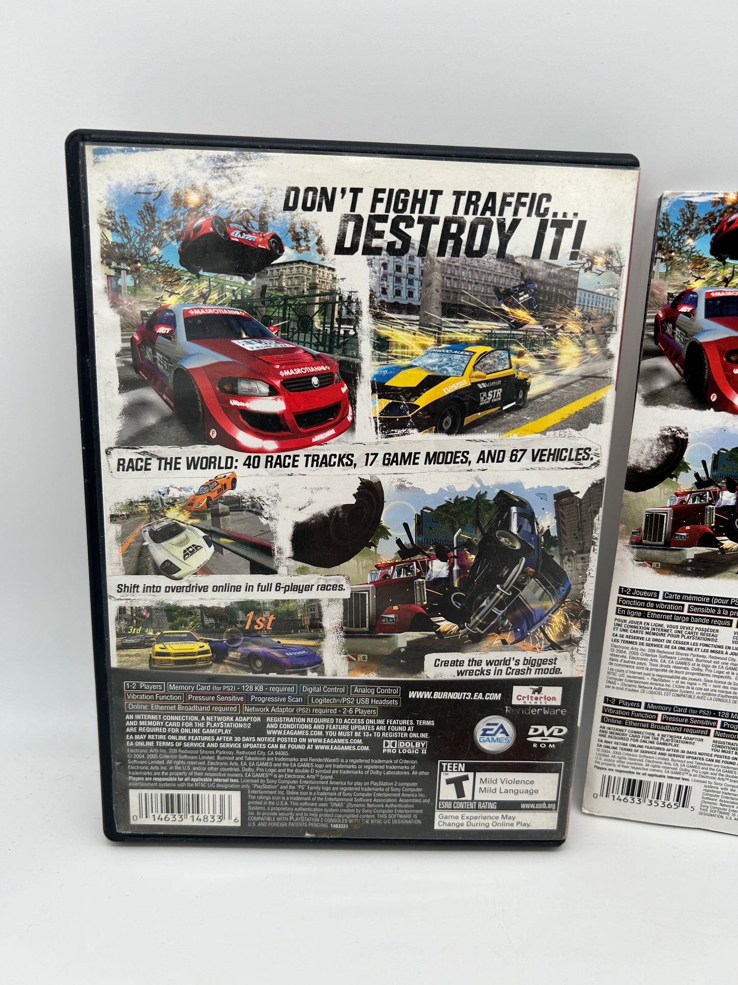 SONY PLAYSTATiON 2 [PS2] | BURNOUT 3 TAKEDOWN | GREATEST HiTS