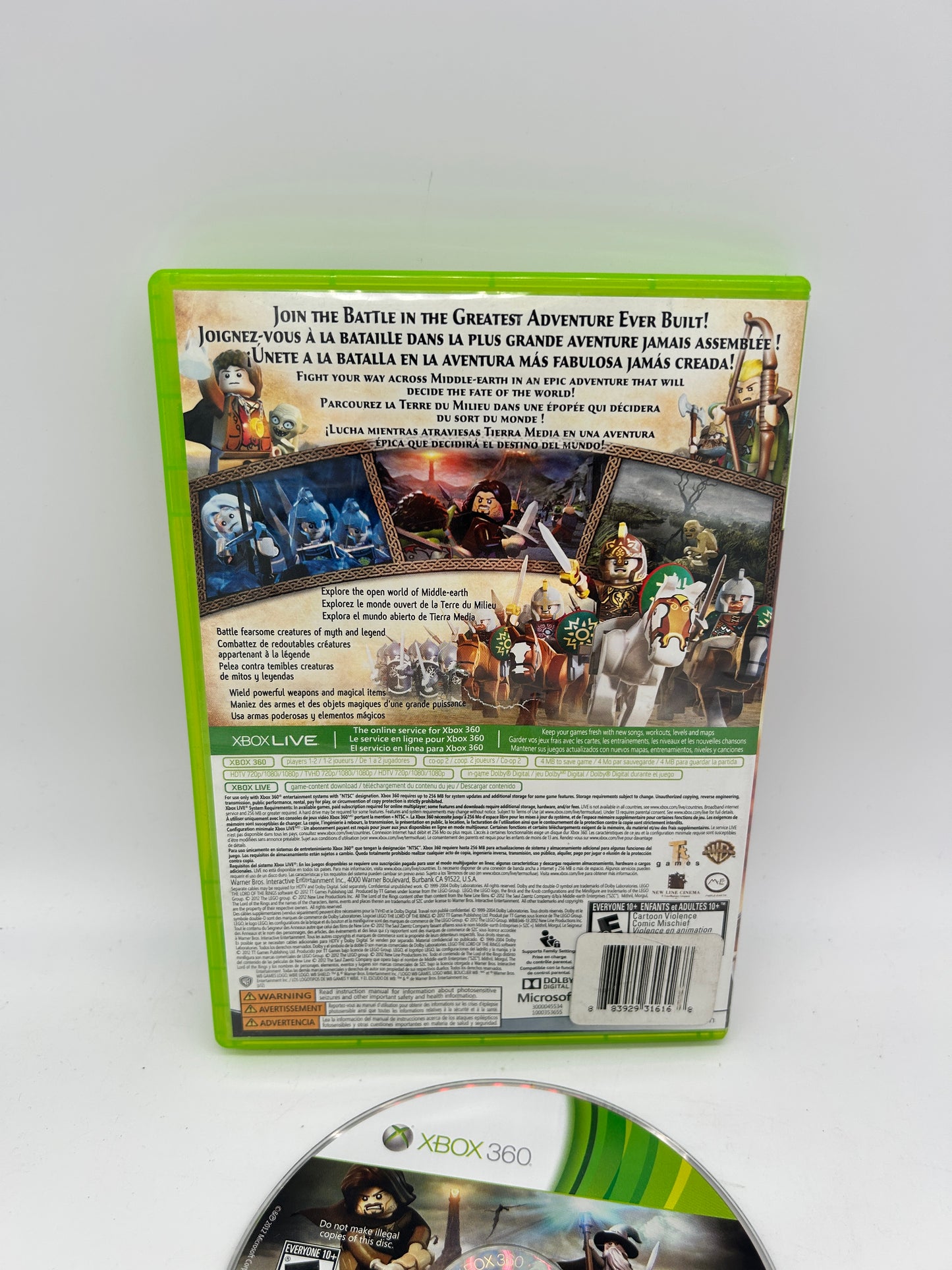 MiCROSOFT XBOX 360 | LEGO LORD OF THE RiNGS
