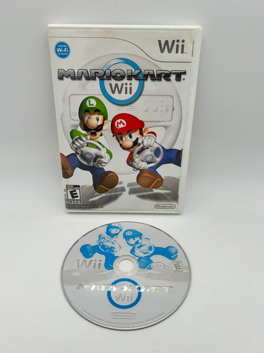 PiXEL-RETRO.COM : NINTENDO WII COMPLET CIB BOX MANUAL GAME NTSC MARIO KART WII