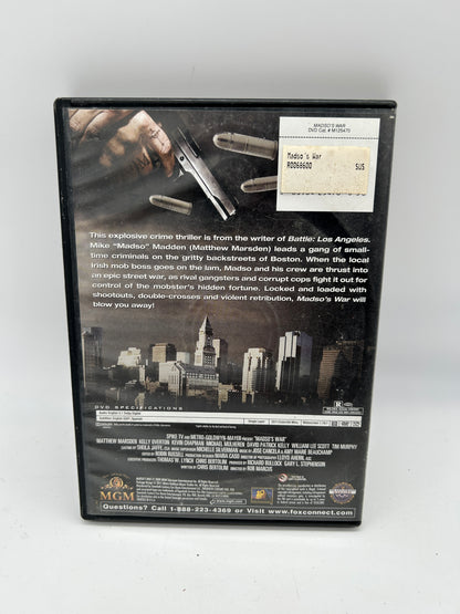 FiLM DVD | MADSOS WAR
