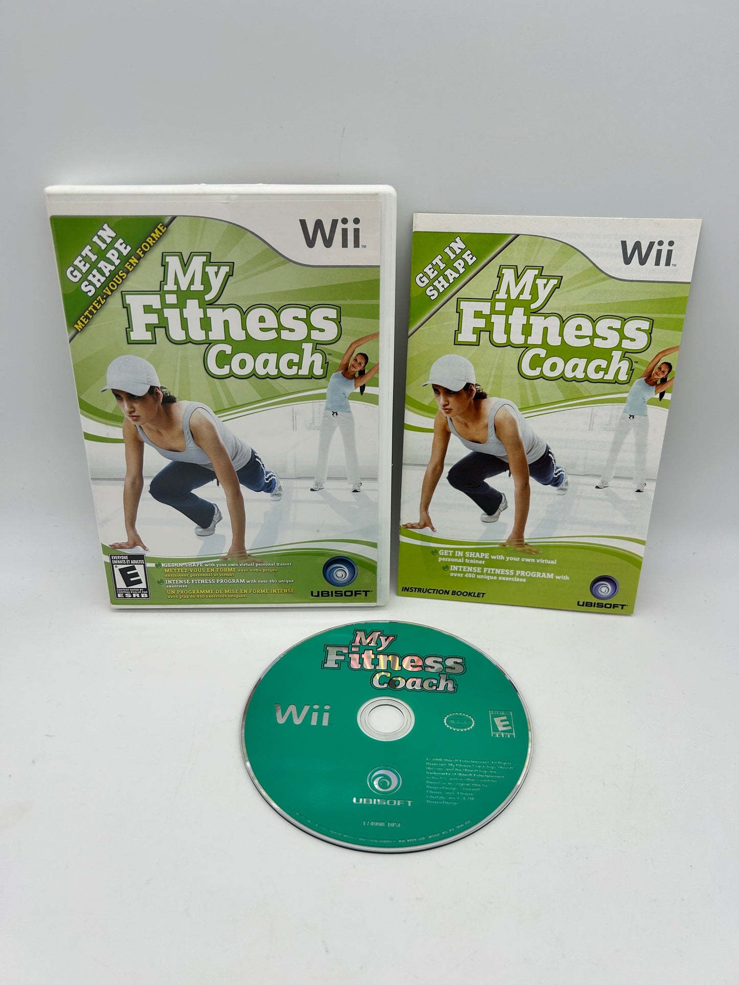 PiXEL-RETRO.COM : NINTENDO WII COMPLET CIB BOX MANUAL GAME NTSC MY FITNESS COACH