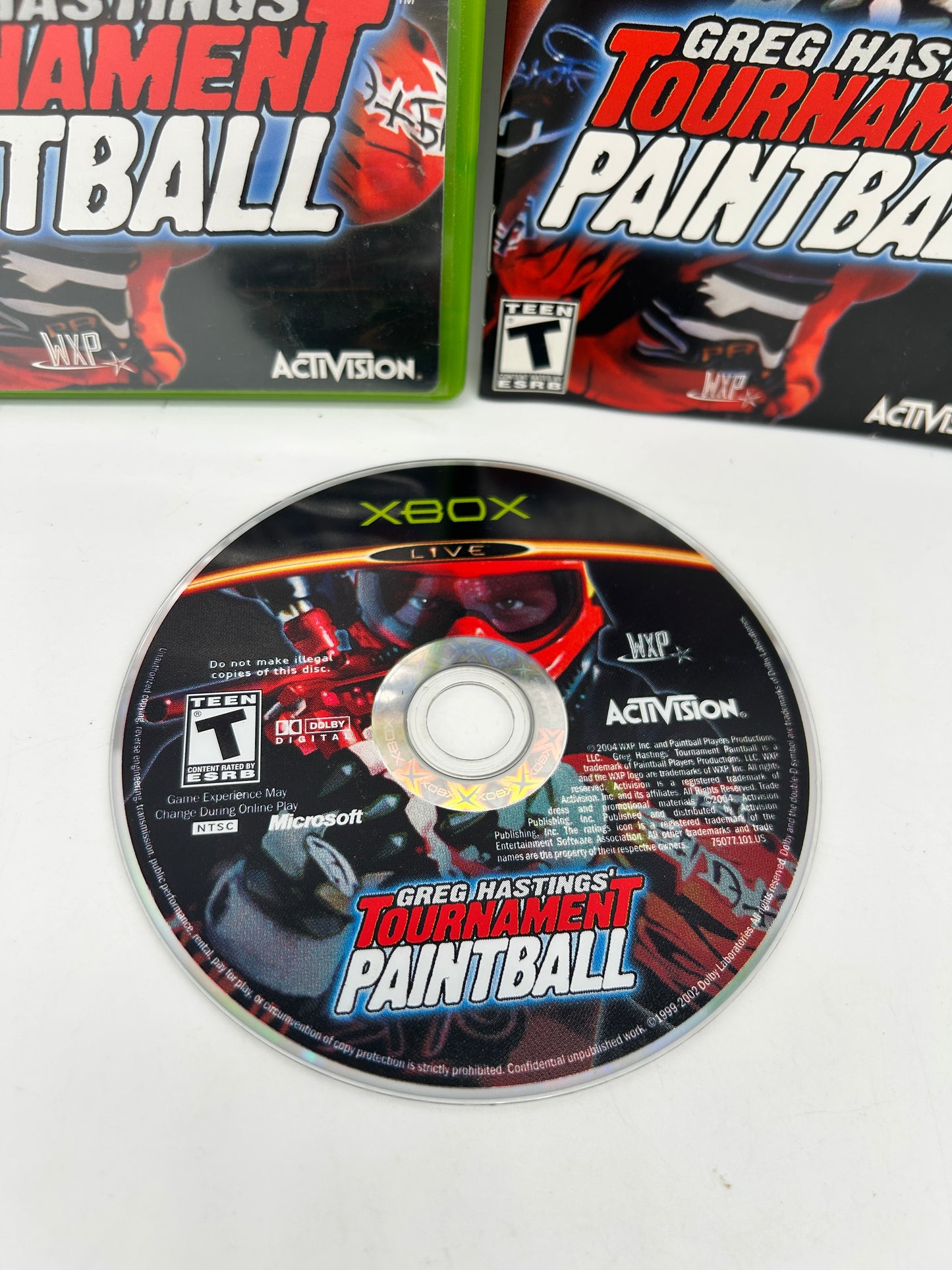 MiCROSOFT XBOX ORiGiNAL | GREG HASTiNGS TOURNAMENT PAiNTBALL