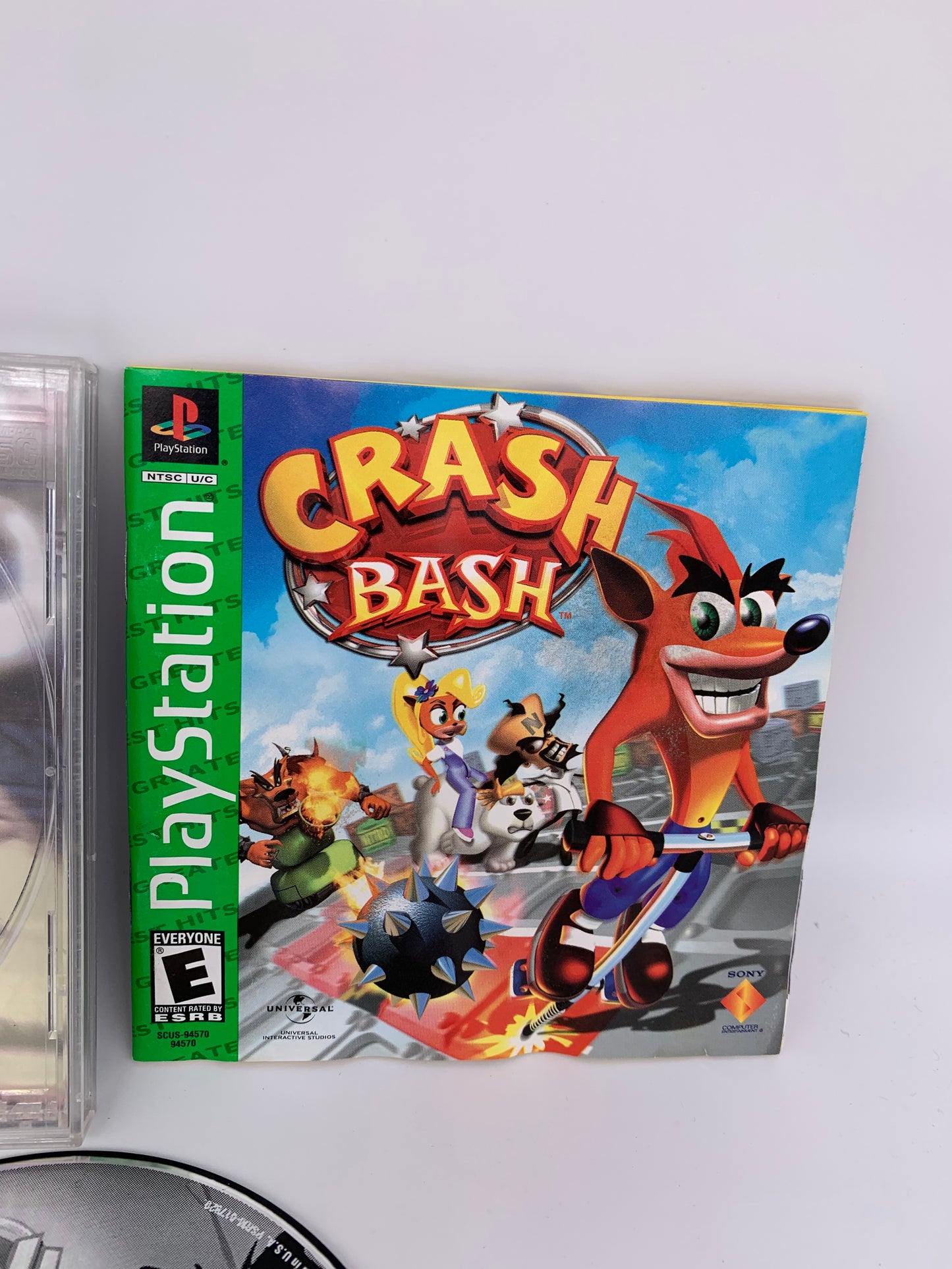 SONY PLAYSTATiON [PS1] | CRASH BASH | GREATEST HITS