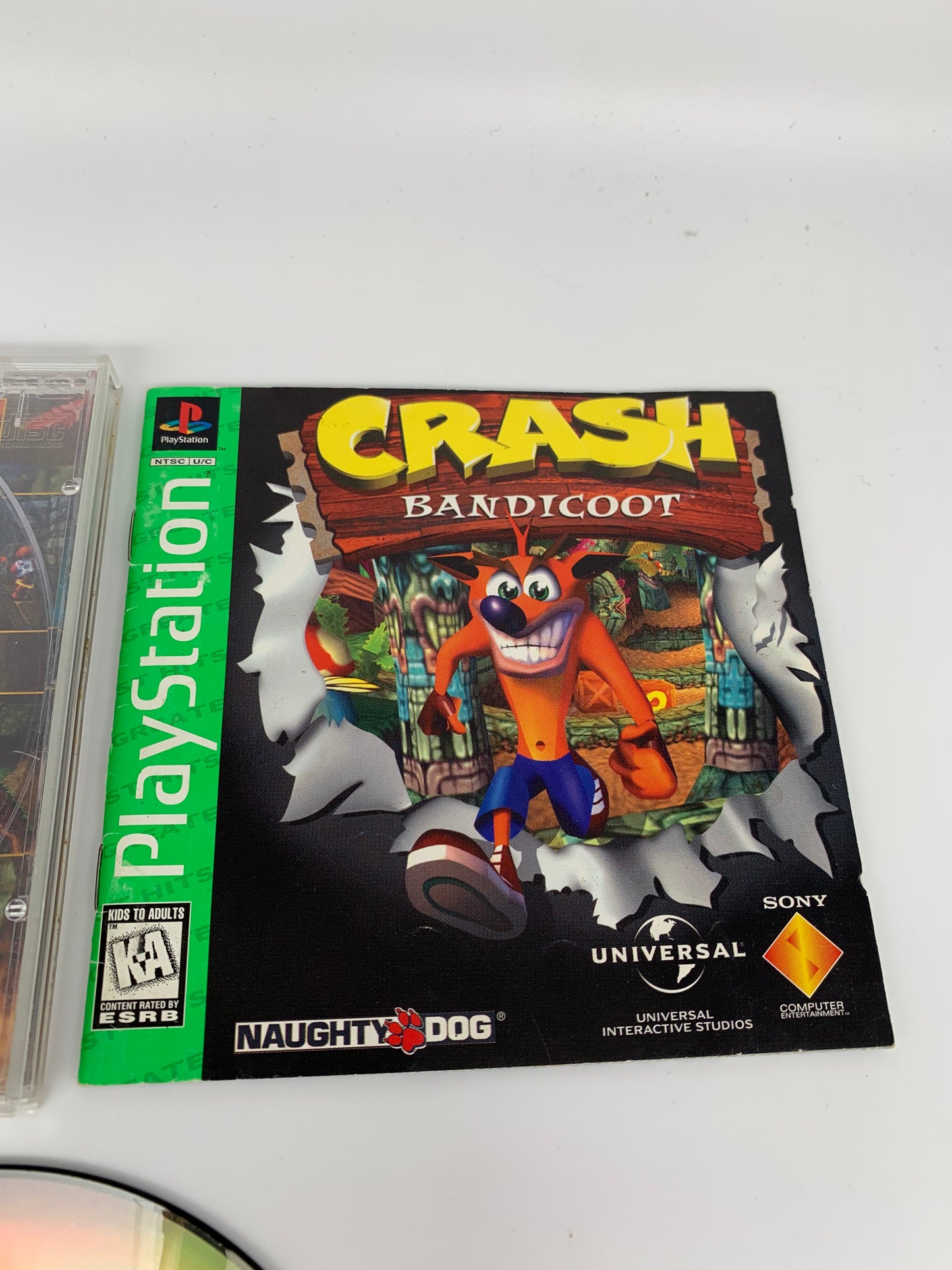 SONY PLAYSTATiON [PS1] | CRASH BANDiCOOT | GREATEST HITS