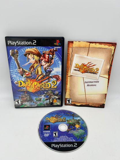 PiXEL-RETRO.COM : SONY PLAYSTATION 2 (PS2) COMPLET CIB BOX MANUAL GAME NTSC DARK CLOUD 2