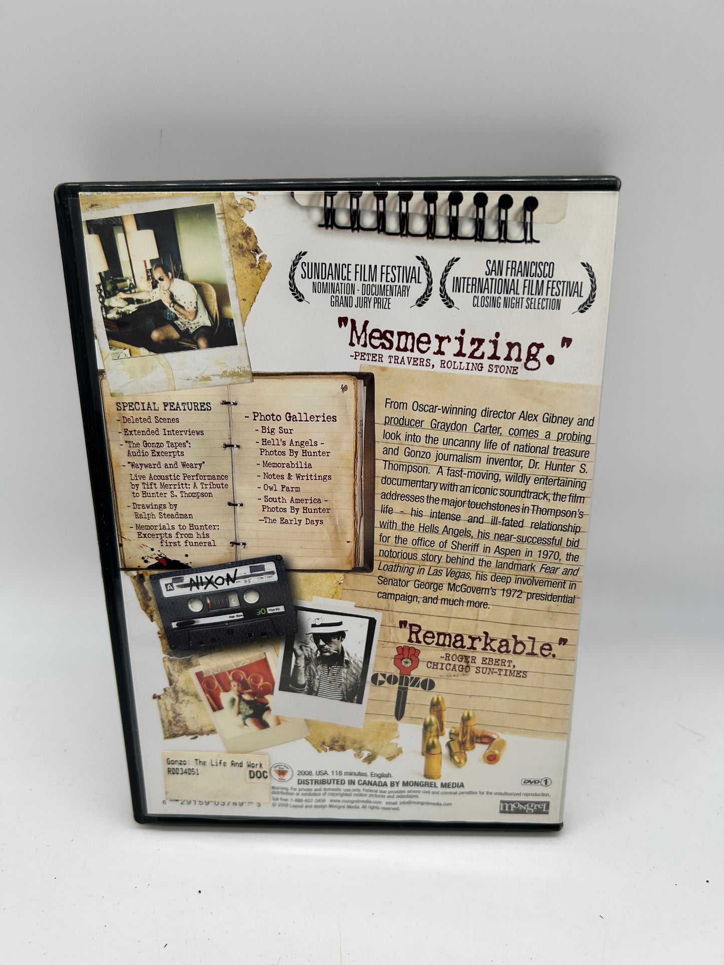 FiLM DVD | GONZO THE LIFE AND WORK
