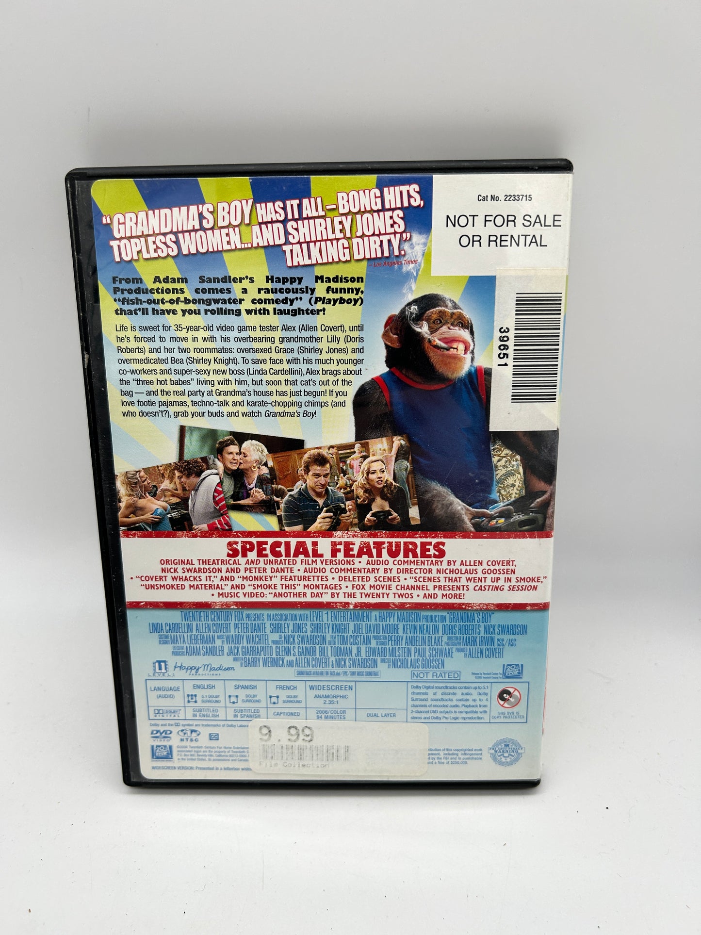 DVD Movie | Grandma Boy