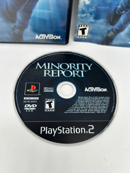 SONY PLAYSTATiON 2 [PS2] | MiNORiTY REPORT EVERYBODY RUNS