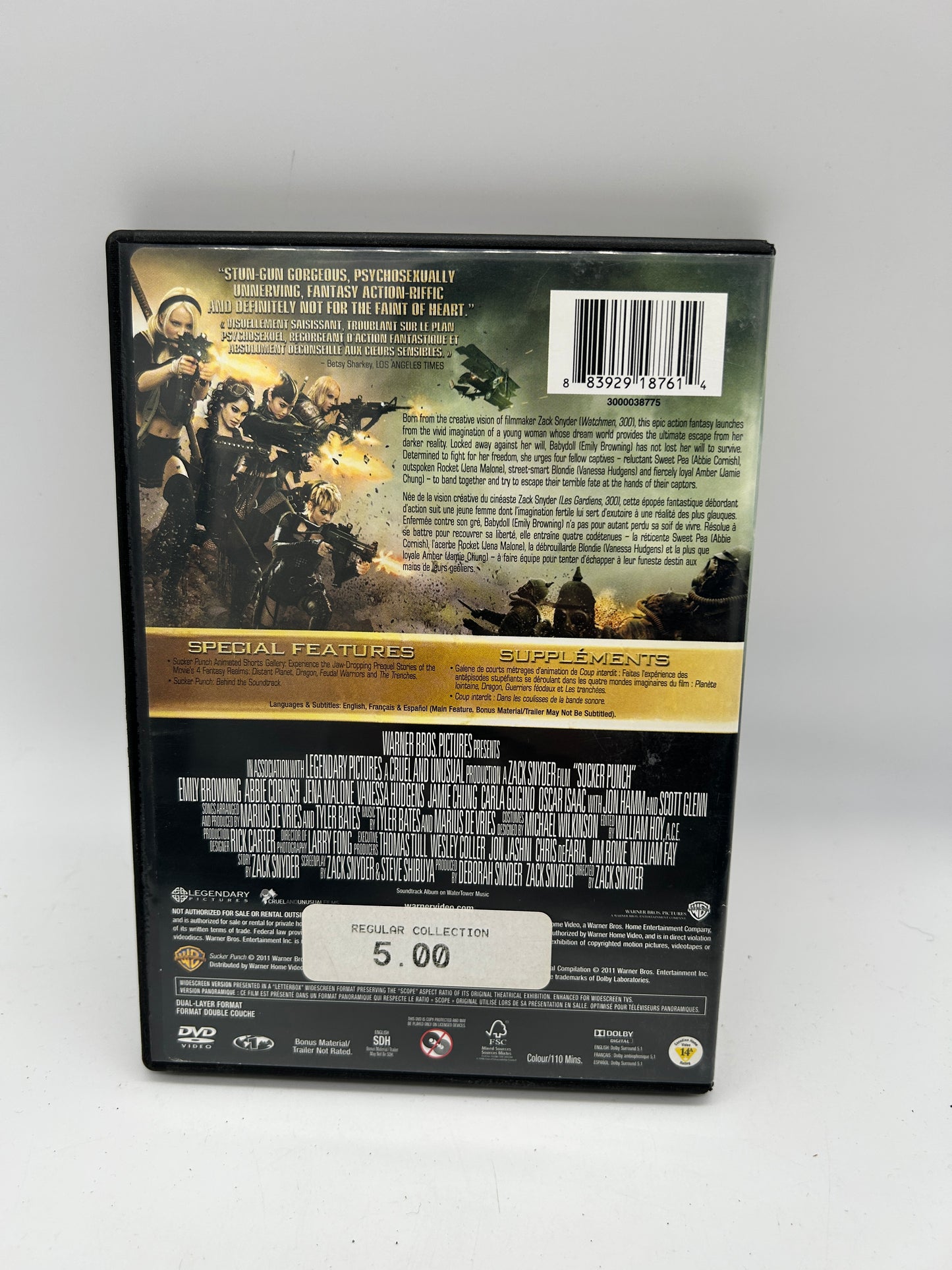 FiLM DVD | COUP iNTERDiT [SUCKER PUNCH]