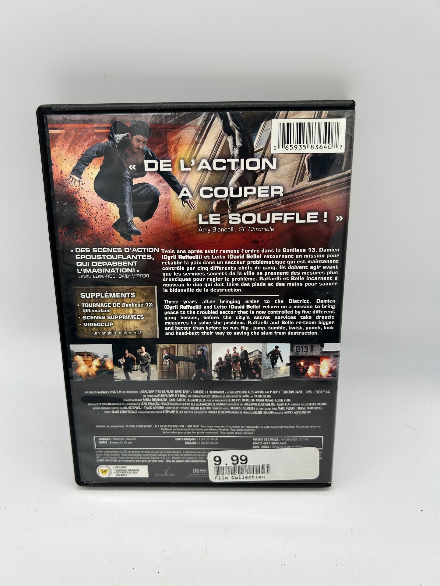 FiLM DVD | B13U BANLiEUE 13 ULTiMATUM [DiSTRiCT]
