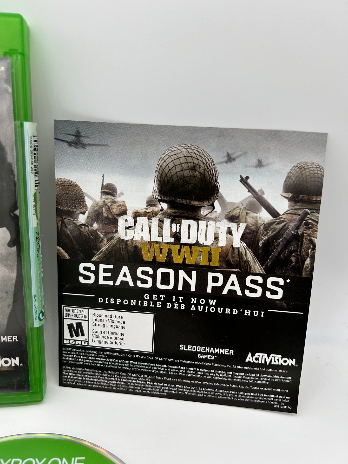 MiCROSOFT XBOX ONE | CALL OF DUTY WWII