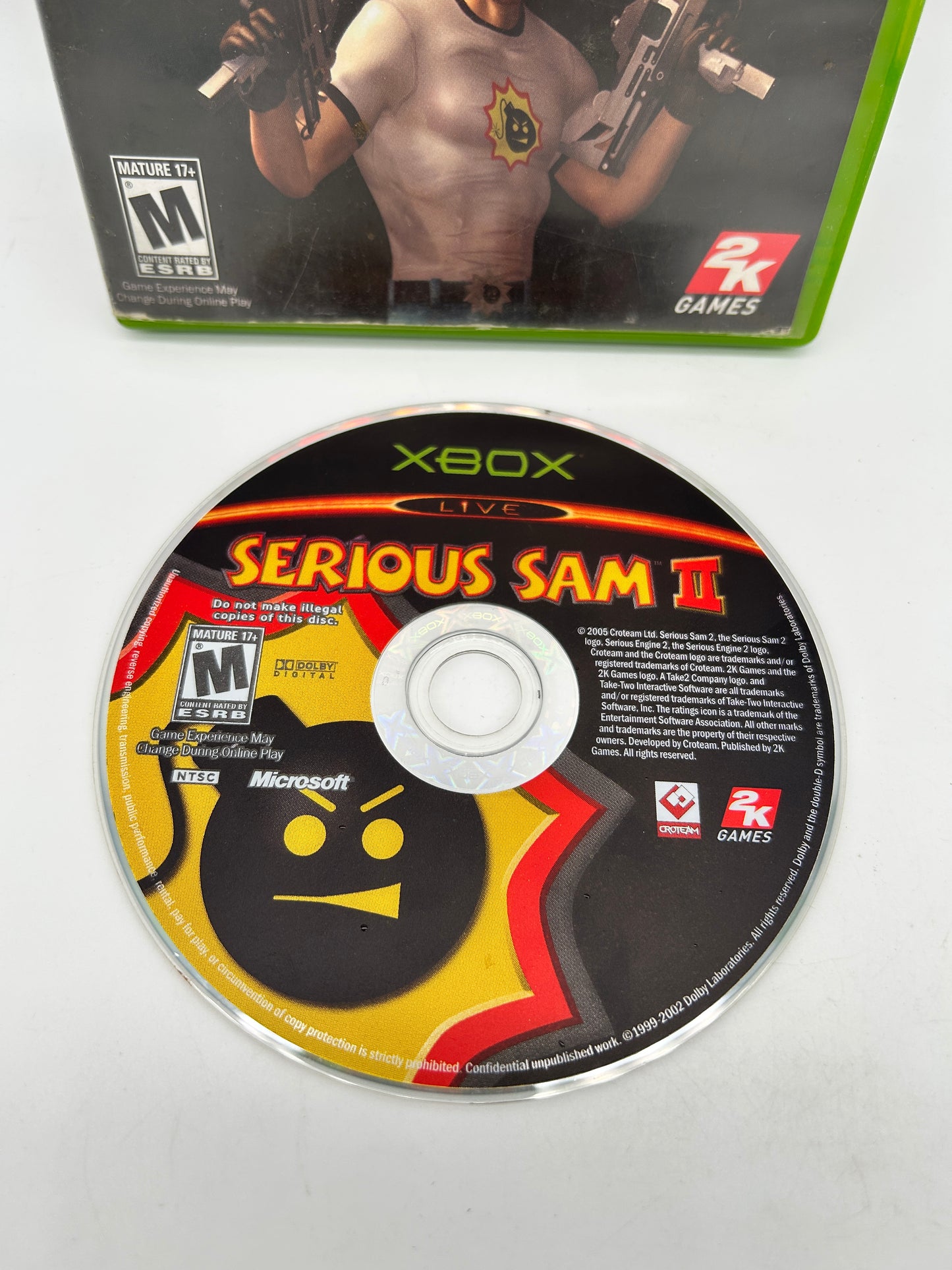 MiCROSOFT XBOX ORiGiNAL | SERiOUS SAM II