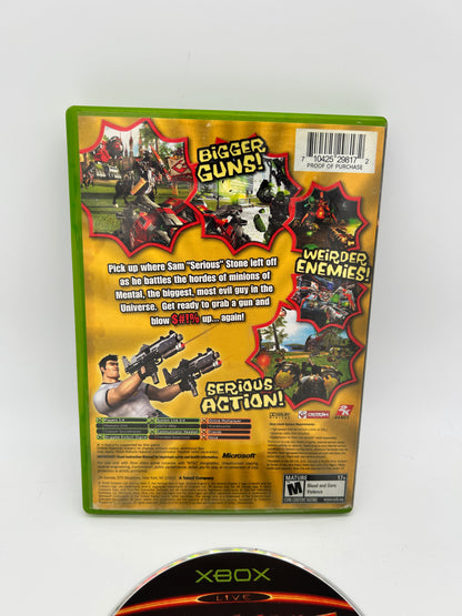 MiCROSOFT XBOX ORiGiNAL | SERiOUS SAM II