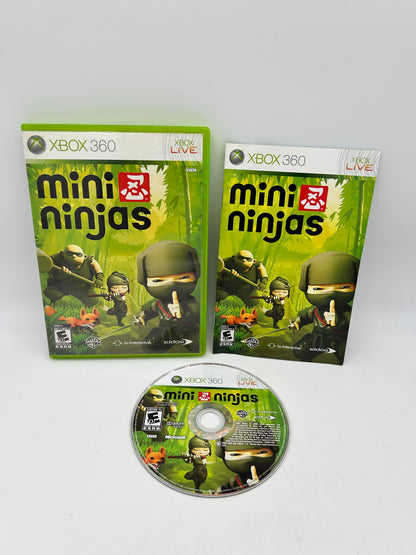 PiXEL-RETRO.COM : MICROSOFT XBOX 360 COMPLETE CIB BOX MANUAL GAME NTSC MINI NINJAS