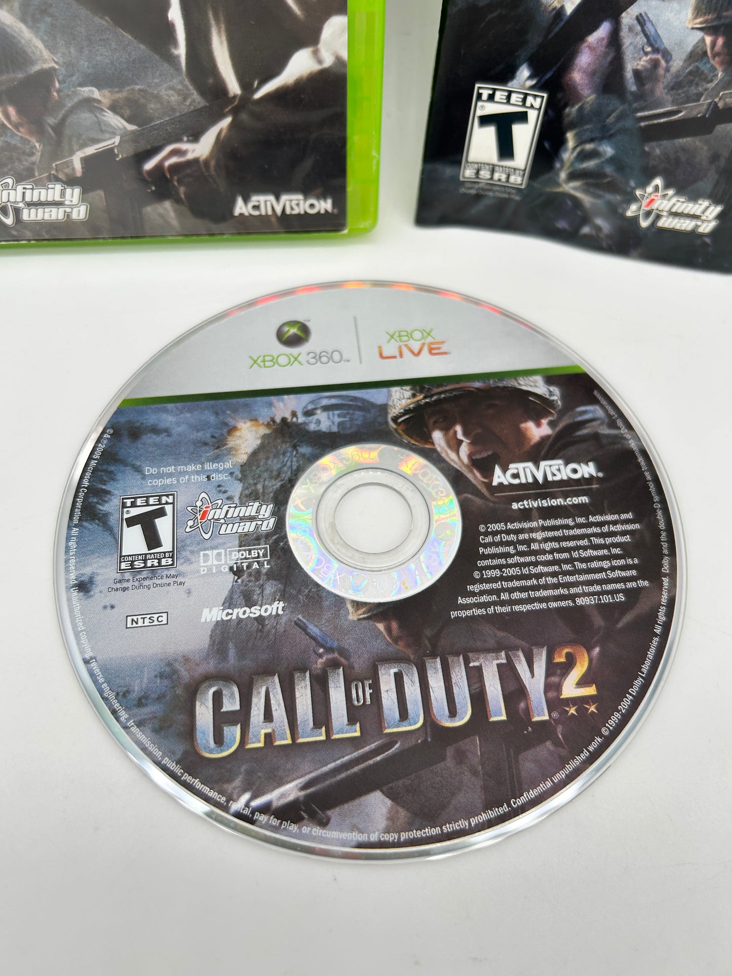 MiCROSOFT XBOX 360 | CALL OF DUTY 2