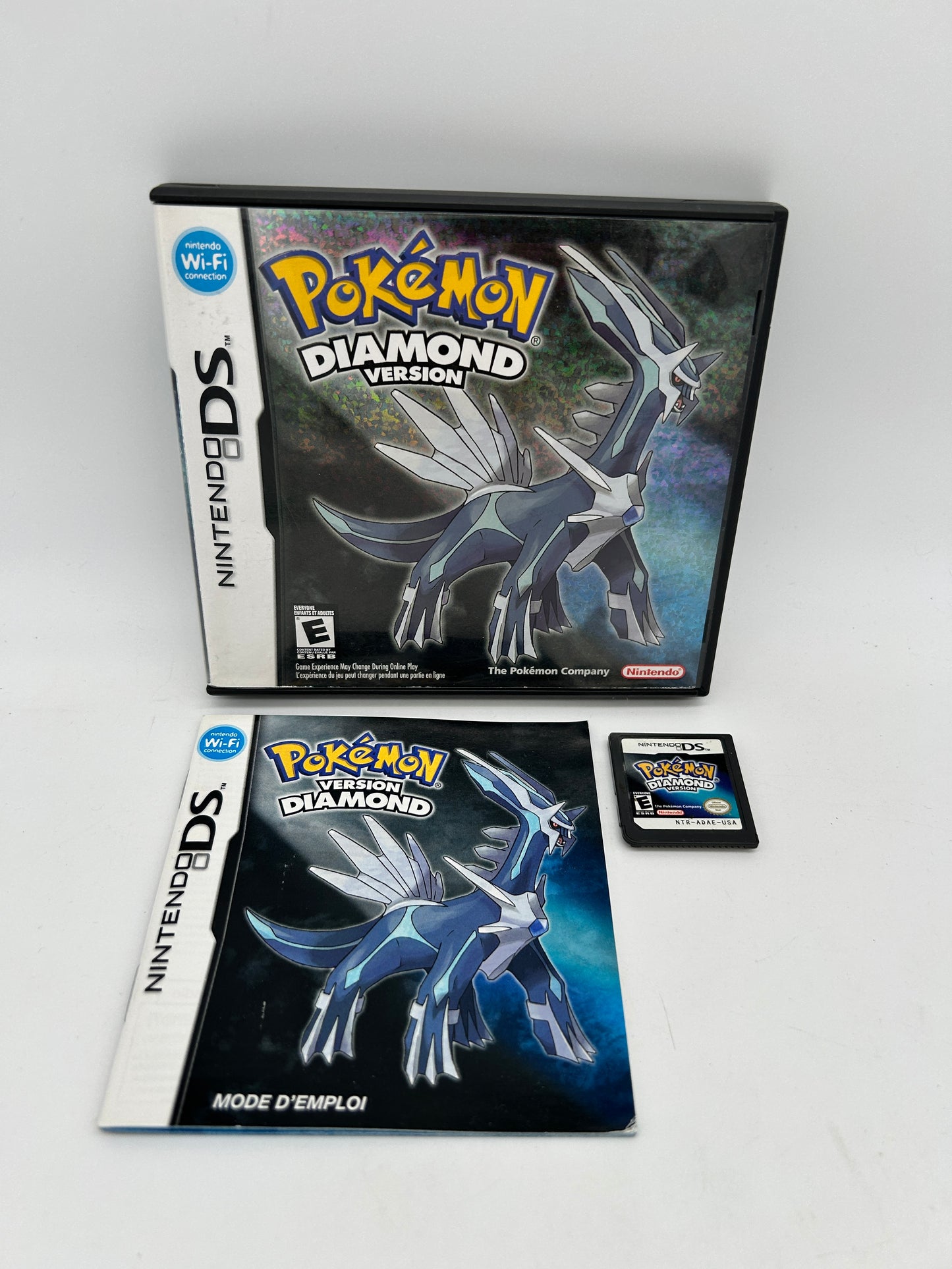 PiXEL-RETRO.COM : NINTENDO DS (DS) COMPLETE CIB BOX MANUAL GAME NTSC POKEMON VERSION DIAMOND