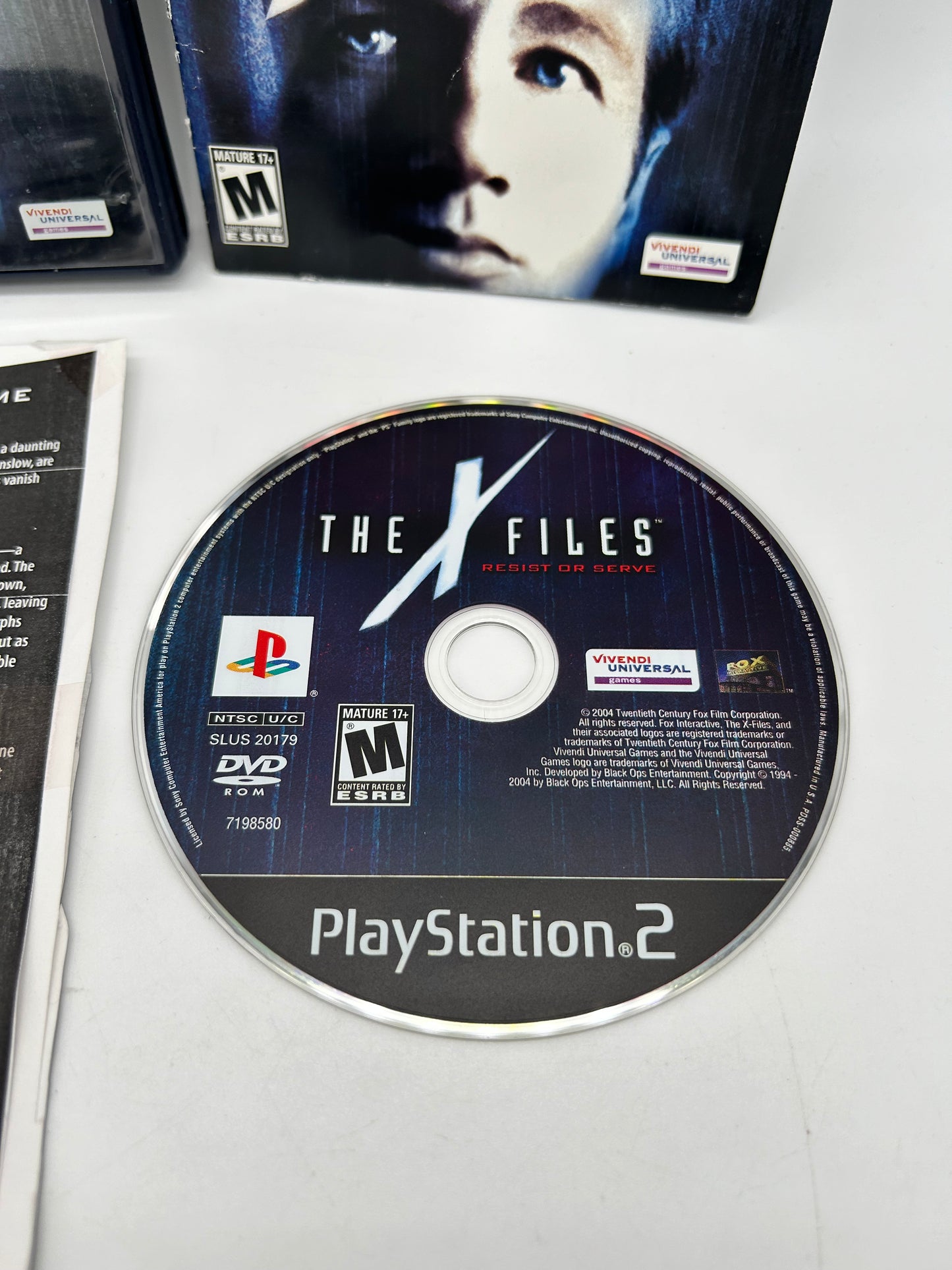 SONY PLAYSTATiON 2 [PS2] | THE X-FILES RESiST OR SERVE