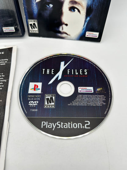 SONY PLAYSTATiON 2 [PS2] | THE X-FiLES RESiST OR SERVE