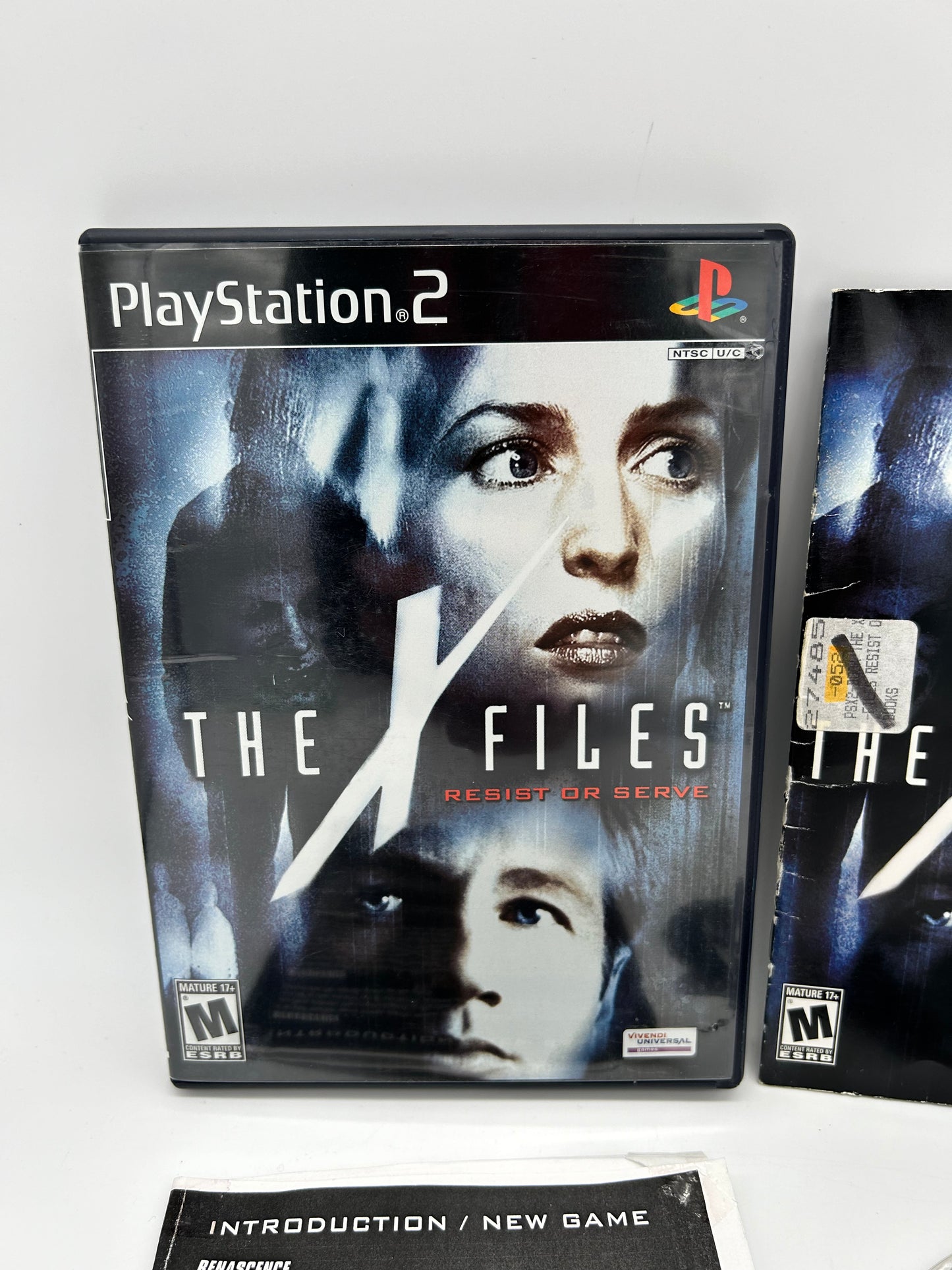 SONY PLAYSTATiON 2 [PS2] | THE X-FiLES RESiST OR SERVE