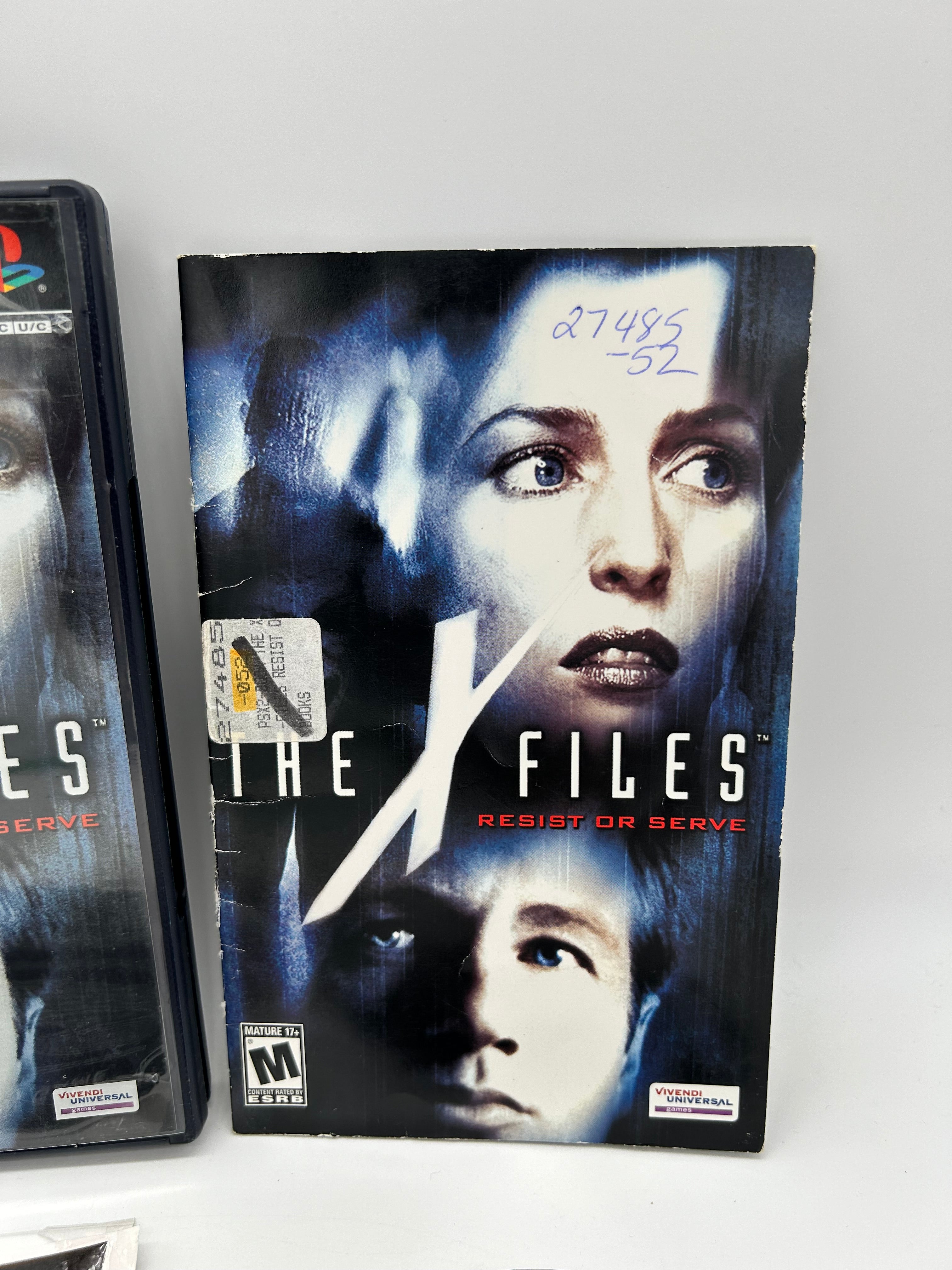 The X Files Resist or offers Serve for Ps2