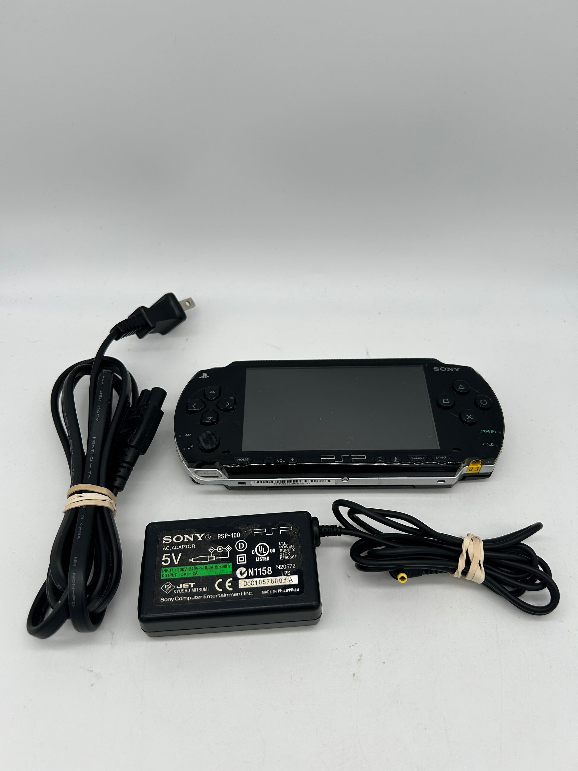 PiXEL-RETRO.COM : SONY PLAYSTATiON PORTABLE [PSP] CONSOLE | MODEL NOIRE BLACK PSP3001 PSP 1001 PSP1001
