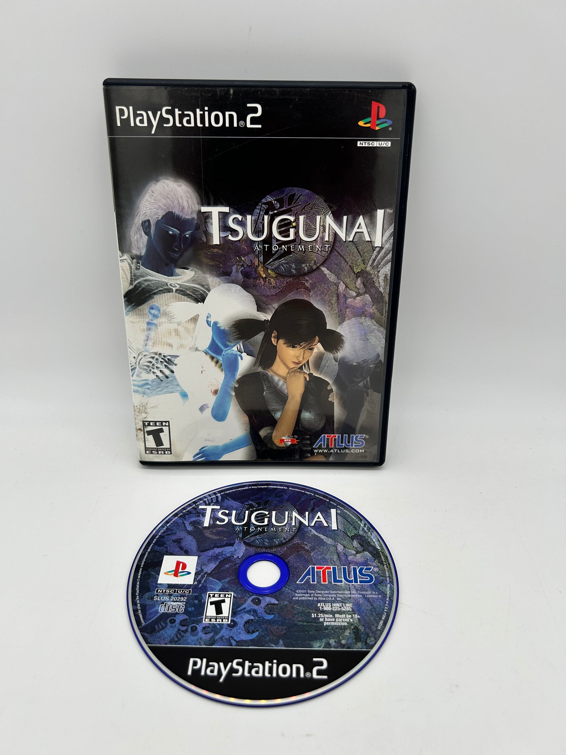 PiXEL-RETRO.COM : SONY PLAYSTATION 2 (PS2) COMPLET CIB BOX MANUAL GAME NTSC TSUGUNAI  ATONEMENT