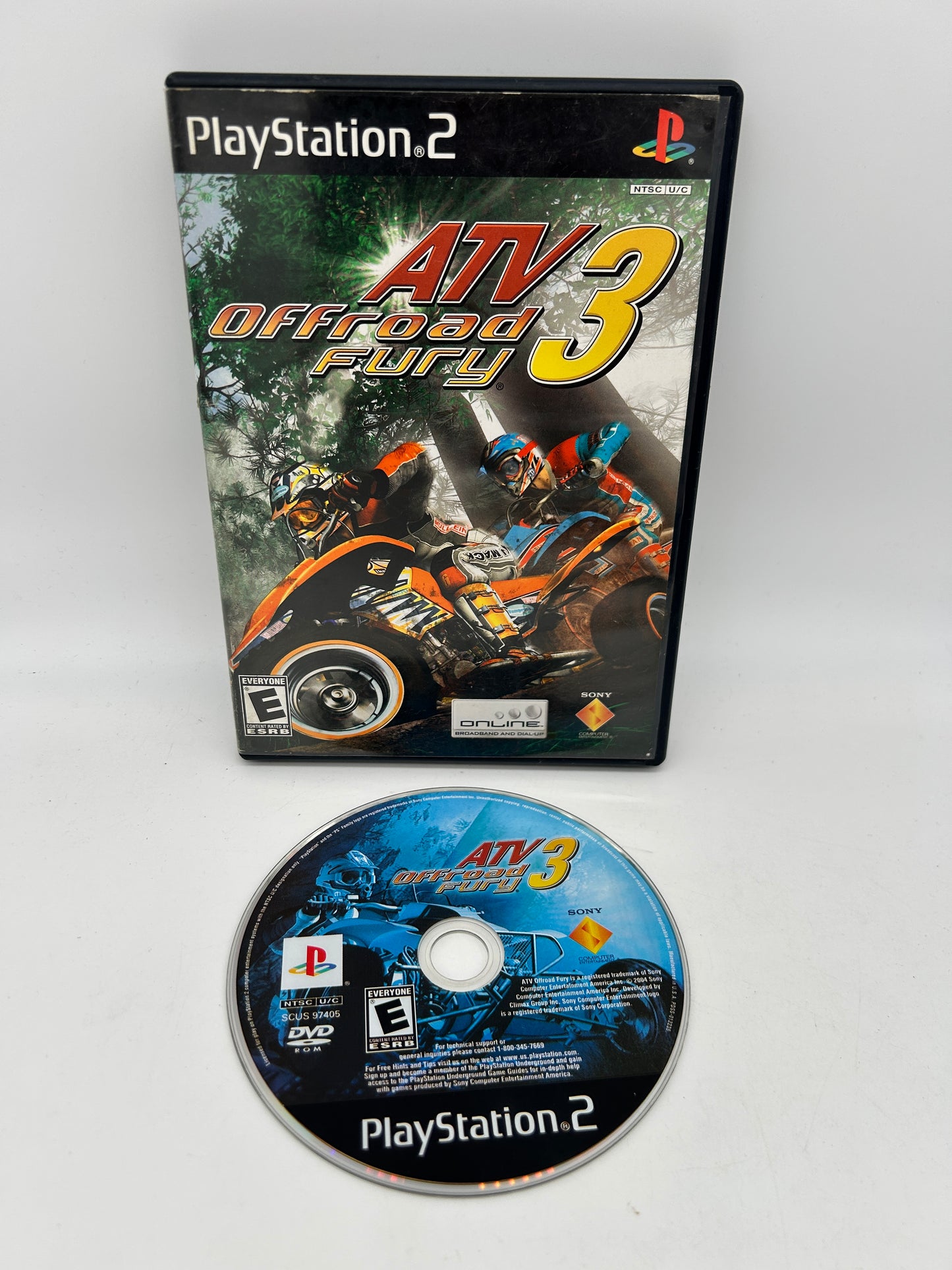 PiXEL-RETRO.COM : SONY PLAYSTATION 2 (PS2) COMPLET CIB BOX MANUAL GAME NTSC ATV OFFROAD FURY 3