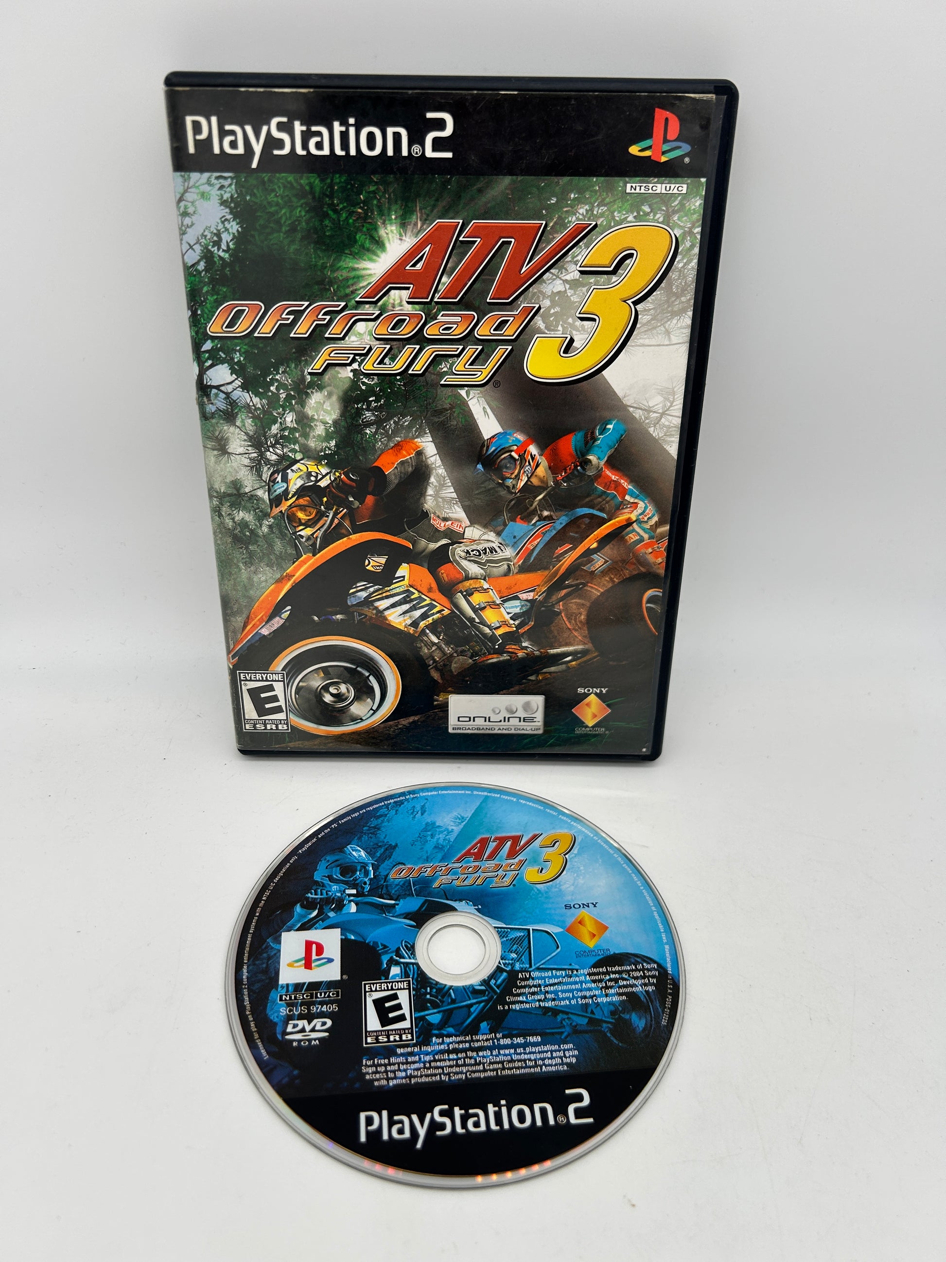 PiXEL-RETRO.COM : SONY PLAYSTATION 2 (PS2) COMPLET CIB BOX MANUAL GAME NTSC ATV OFFROAD FURY 3