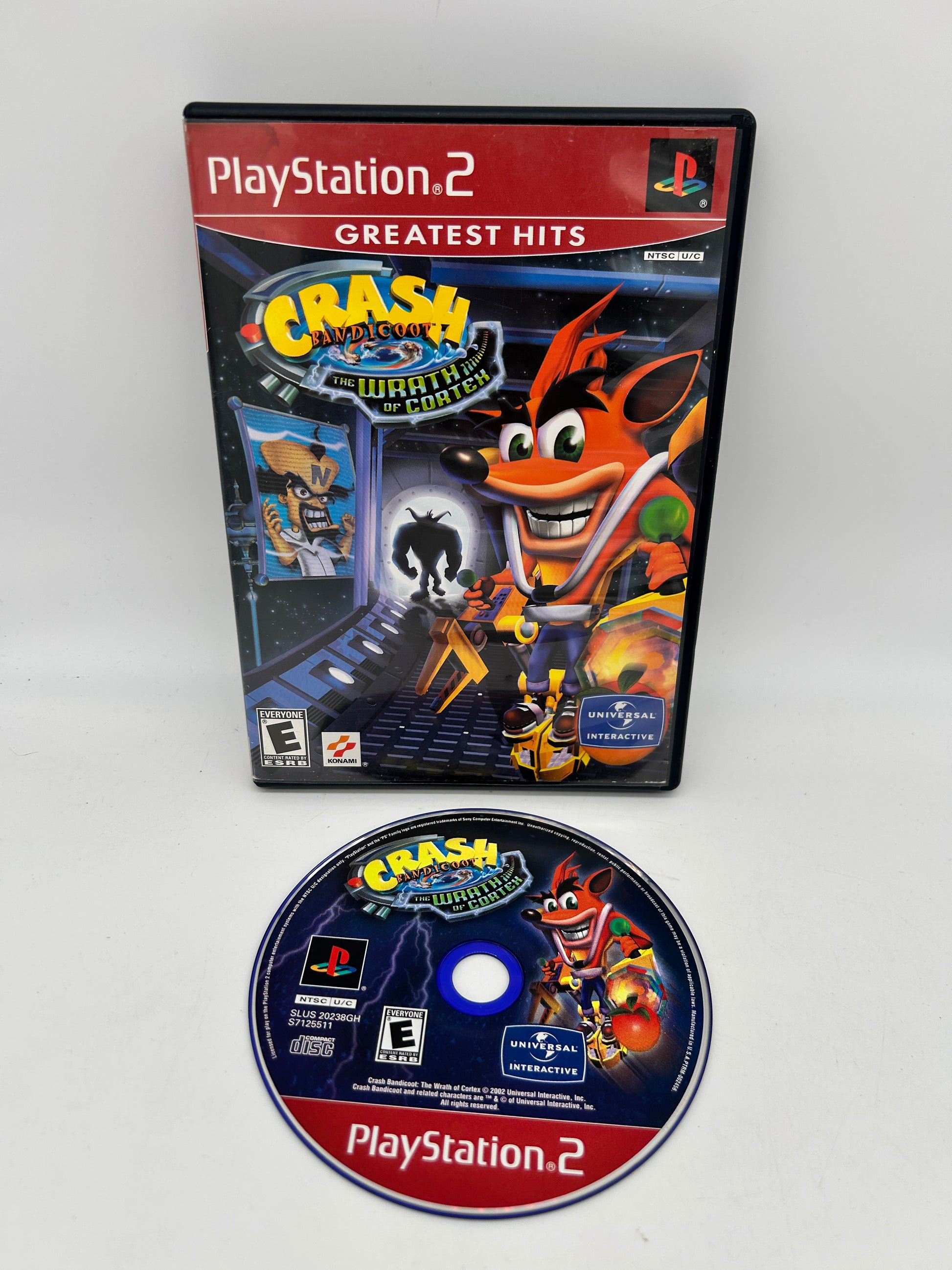 PiXEL-RETRO.COM : SONY PLAYSTATION 2 (PS2) COMPLET CIB BOX MANUAL GAME NTSC CRASH BANDICOOT THE WRATH OF CORTEX