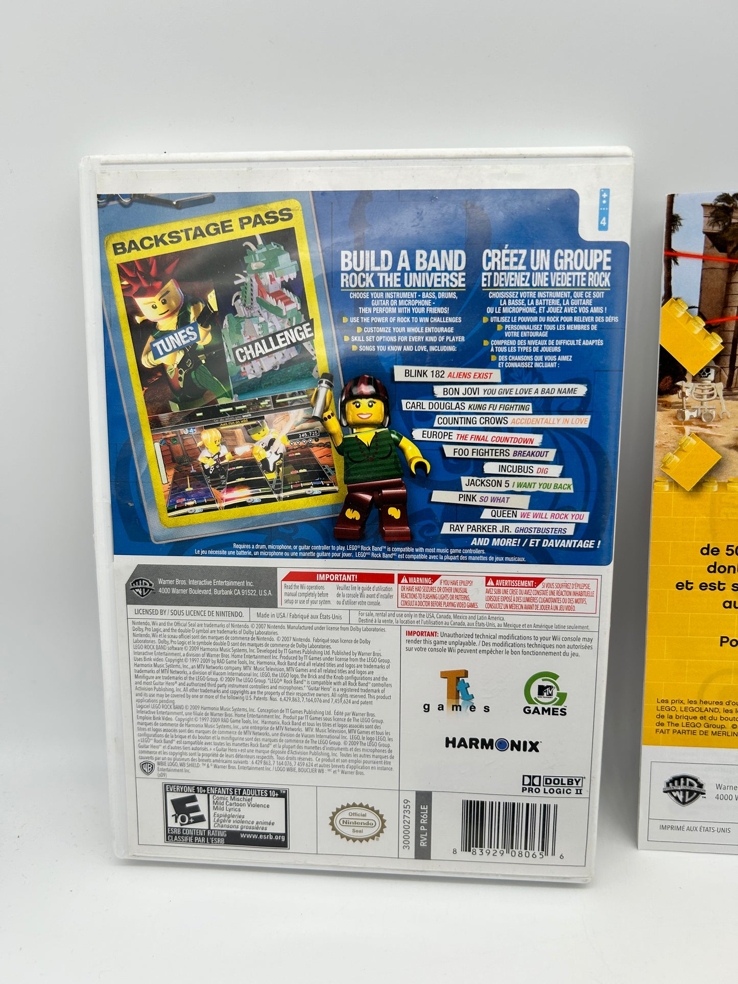 NiNTENDO Wii | LEGO ROCK BAND