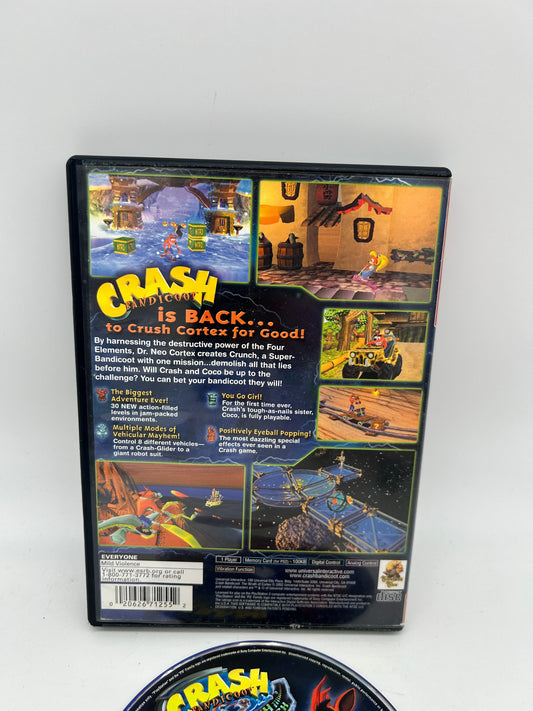 SONY PLAYSTATiON 2 [PS2] | CRASH BANDiCOOT THE WRATH OF CORTEX | GREATEST HiTS