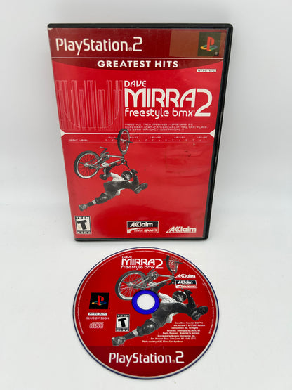 PiXEL-RETRO.COM : SONY PLAYSTATION 2 (PS2) COMPLET CIB BOX MANUAL GAME NTSC DAVE MIRRA FREESTYLE BMX 2