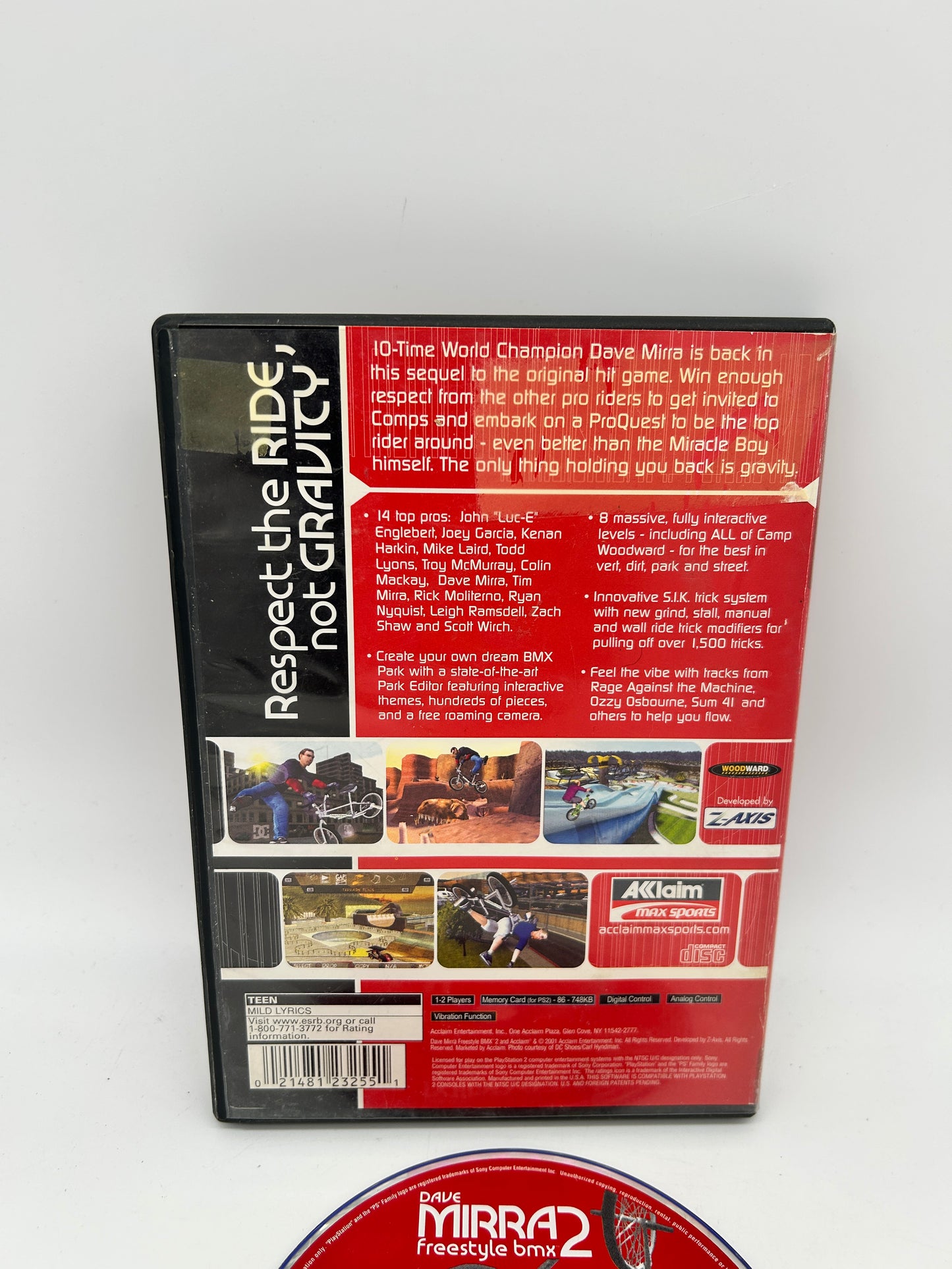 SONY PLAYSTATiON 2 [PS2] | DAVE MiRRA 2 FREESTYLE BMX | GREATEST HiTS